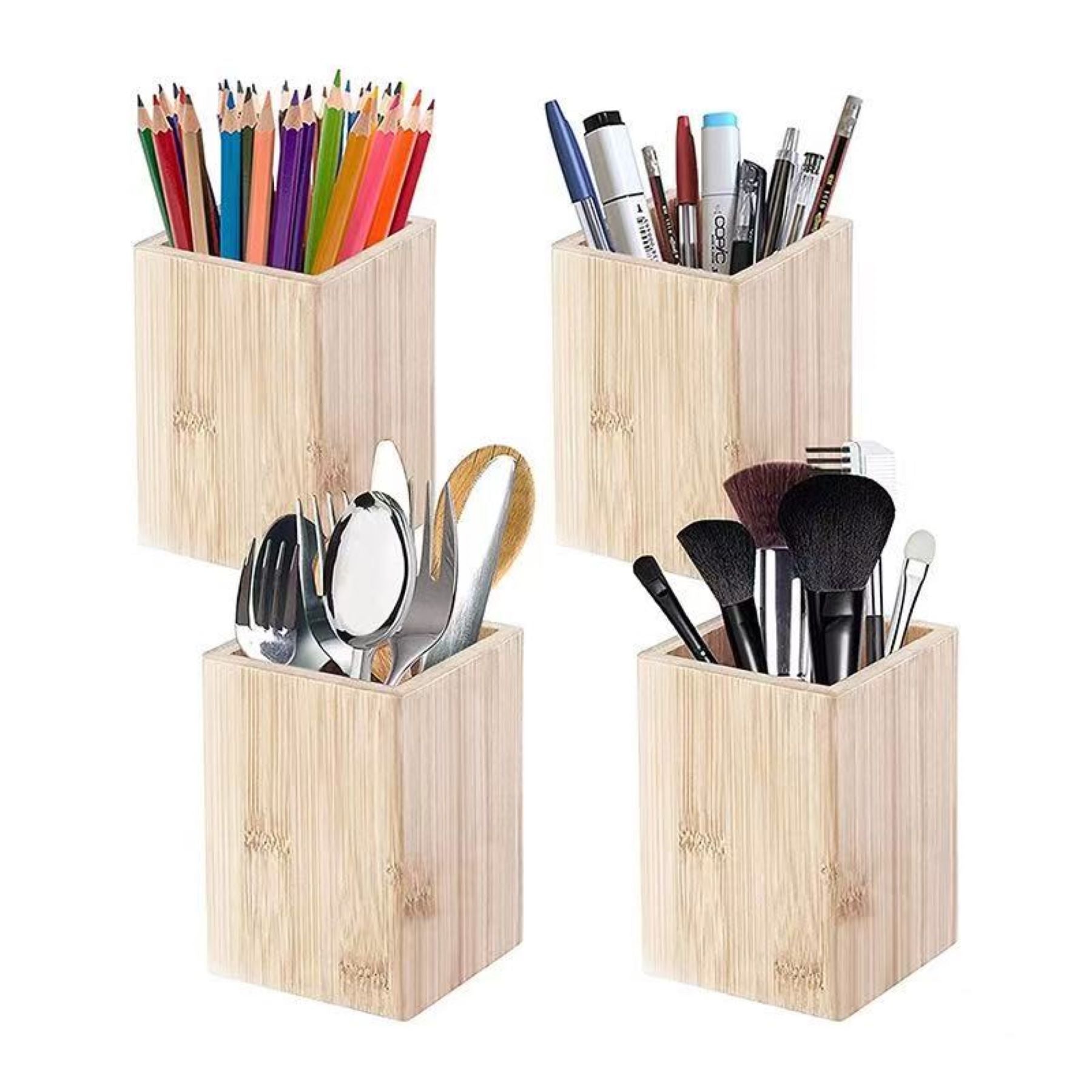 Wooden Pen Holder