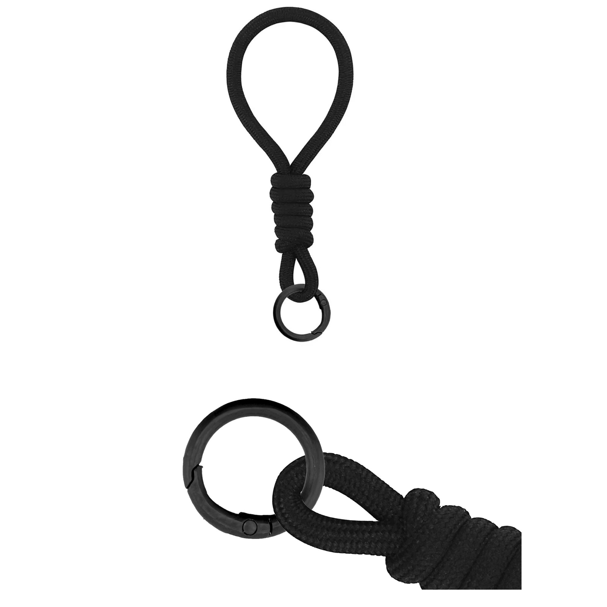 Multifunctional Nylon Braided Rope Keychain
