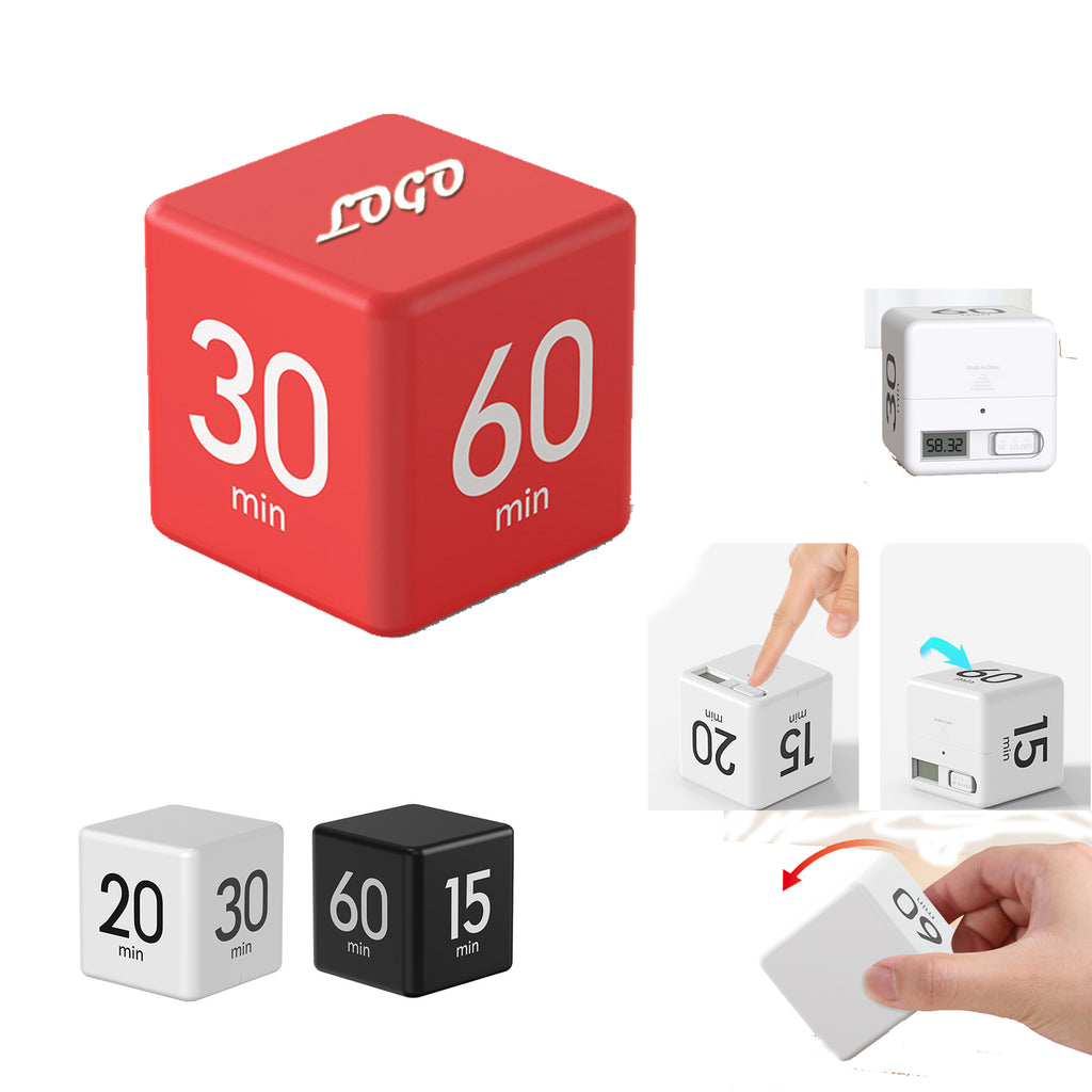 Cube Gravity Sensor Flip Countdown Timer
