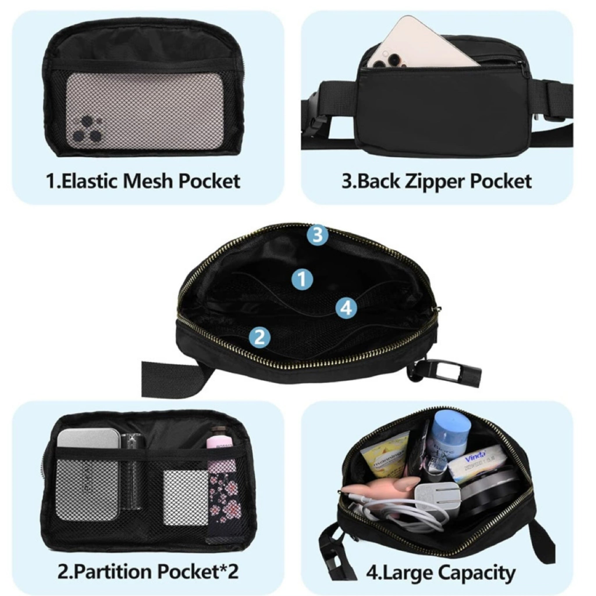 Outdoor Sports Crossbody Bag / Waist Bag