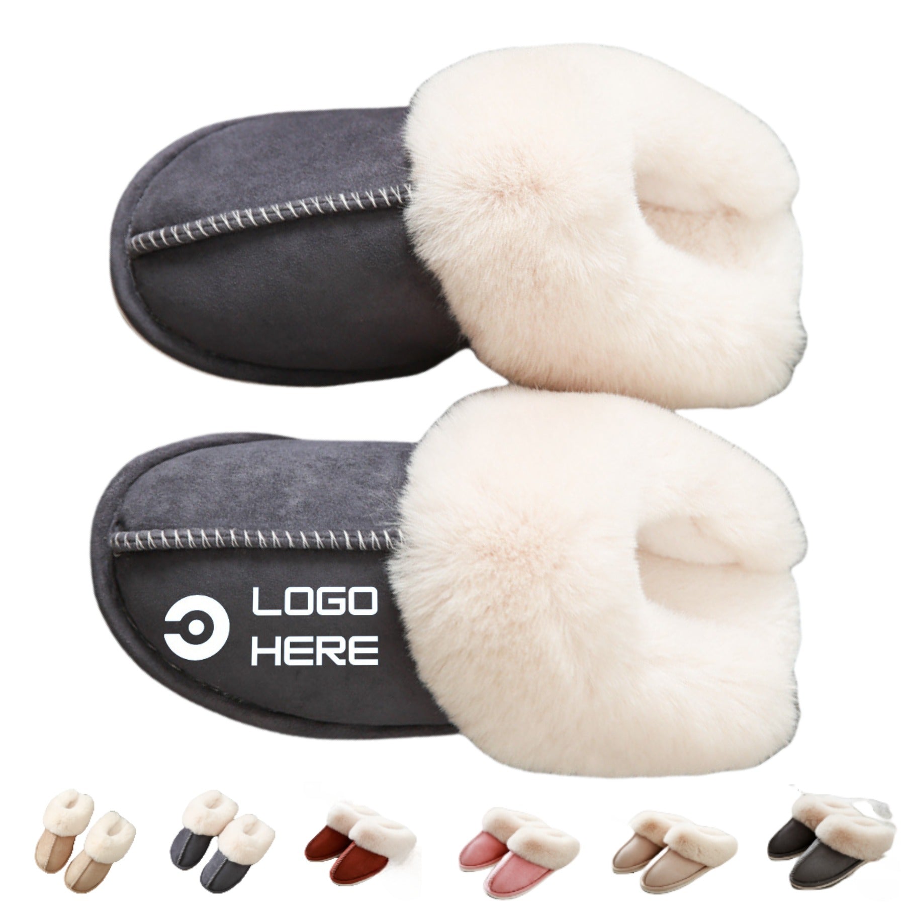Cozy Winter Plush Slippers