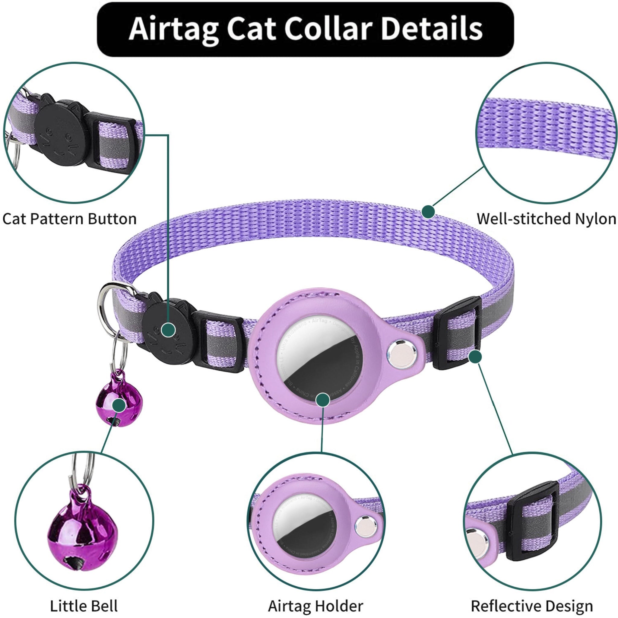 Cat Anti-Lost Collar (Without Tracker)