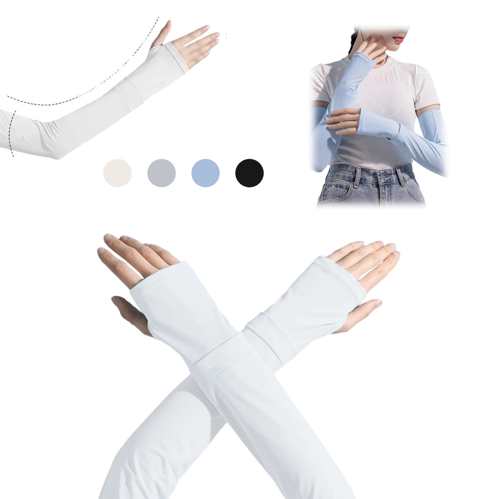 Ice Silk Sun Protection Arm Sleeves