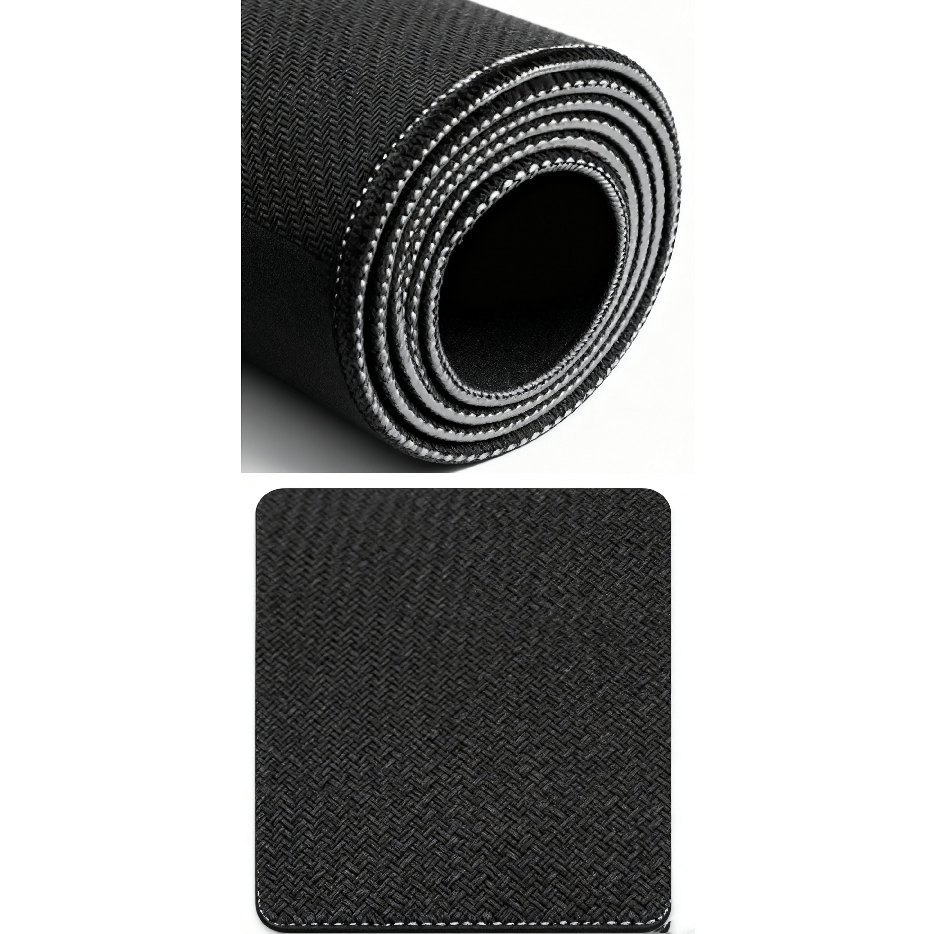 Rubber Base Non-Slip Reinforced Rectangular Mouse Pad