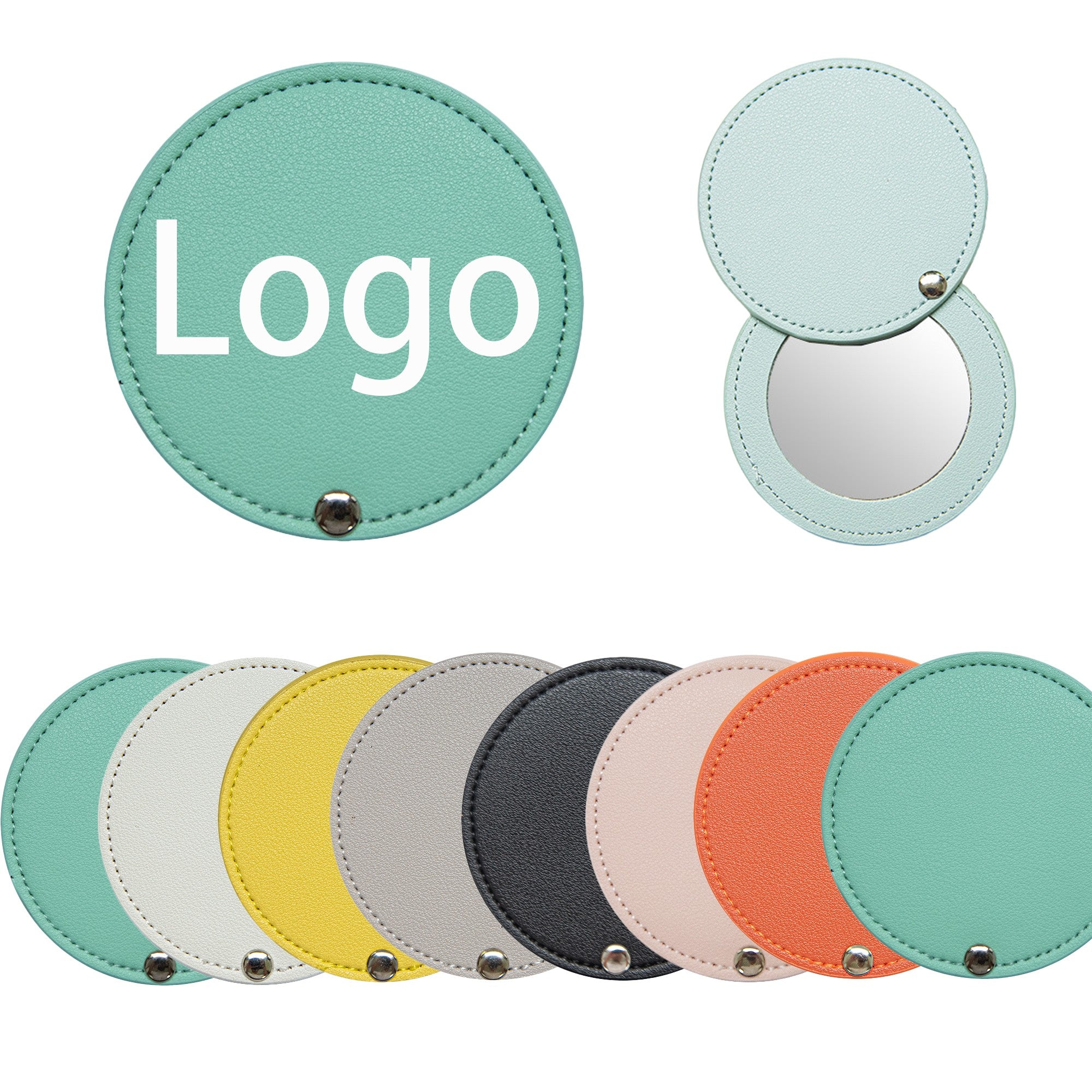 Premium PU Mini Rotating Mirror