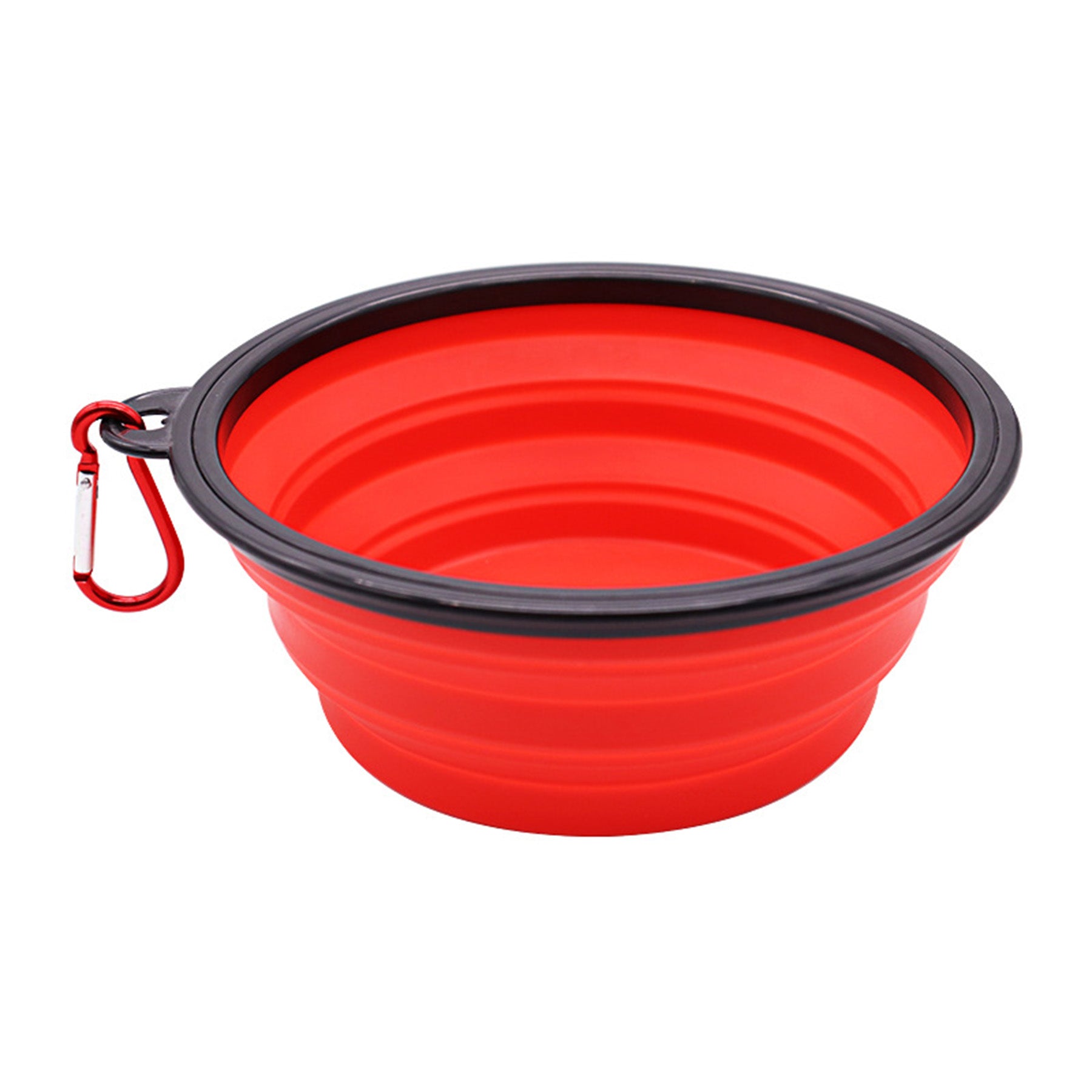 Folding Dog Bowls with Carabiner