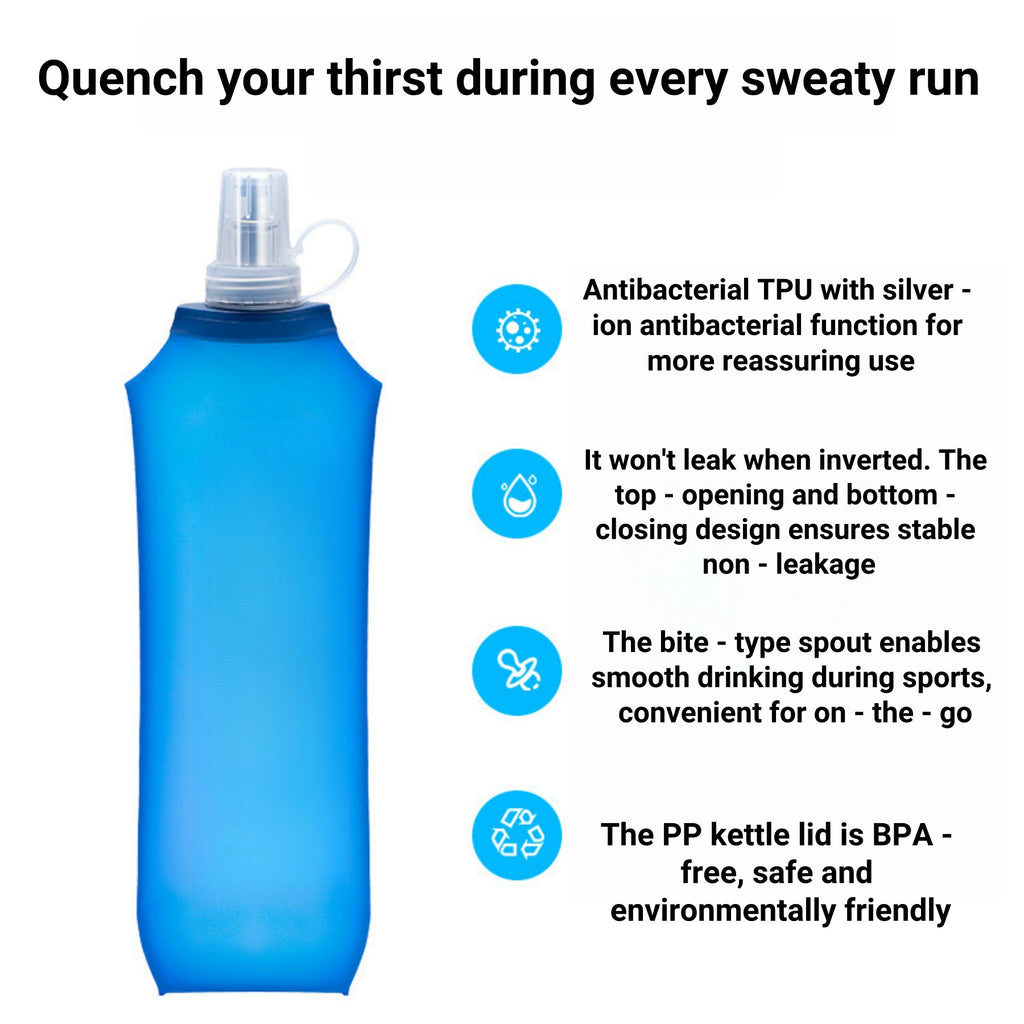 15.89 - Oz Folding Soft Water Cup Made Of Silicone Material