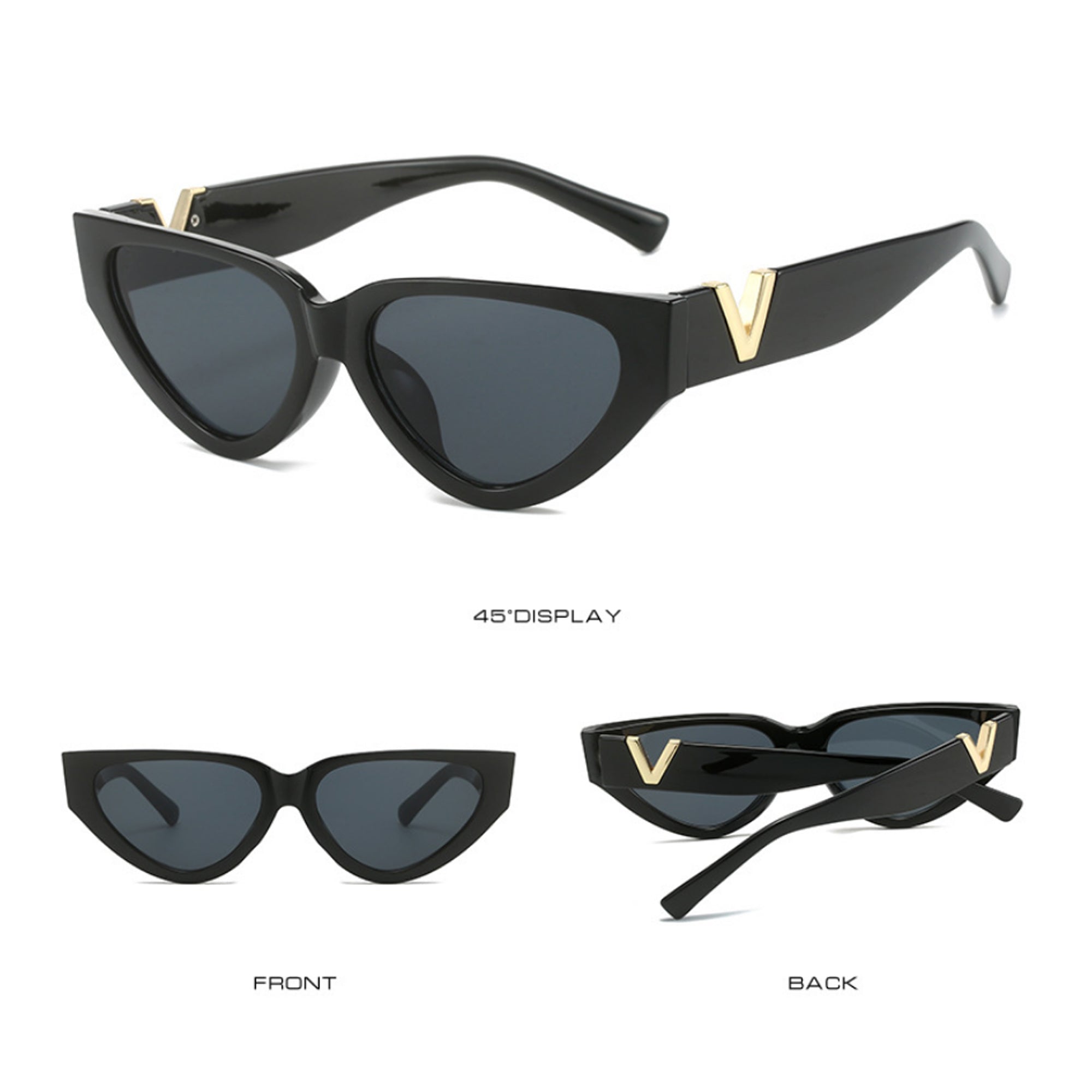 Cat Eye Fashion Street Shot Sunglasses