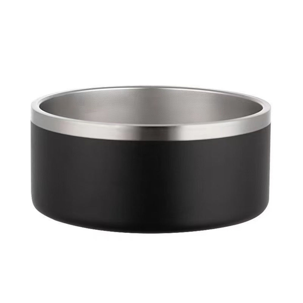 18 Oz Double - Layered Stainless Steel Pet Food Bowl