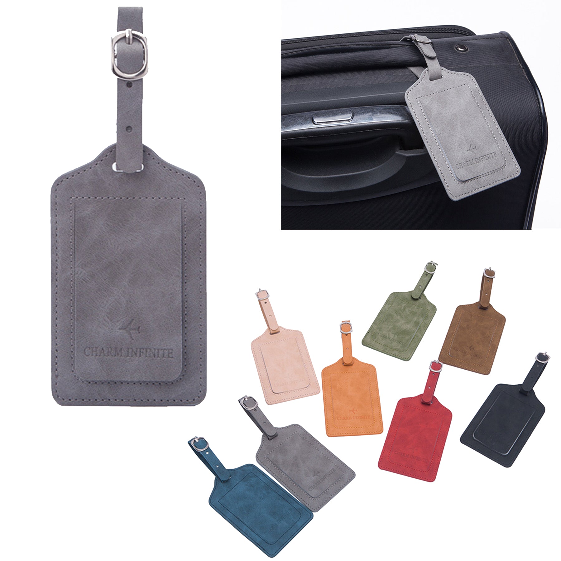 Leather Suitcase Tag