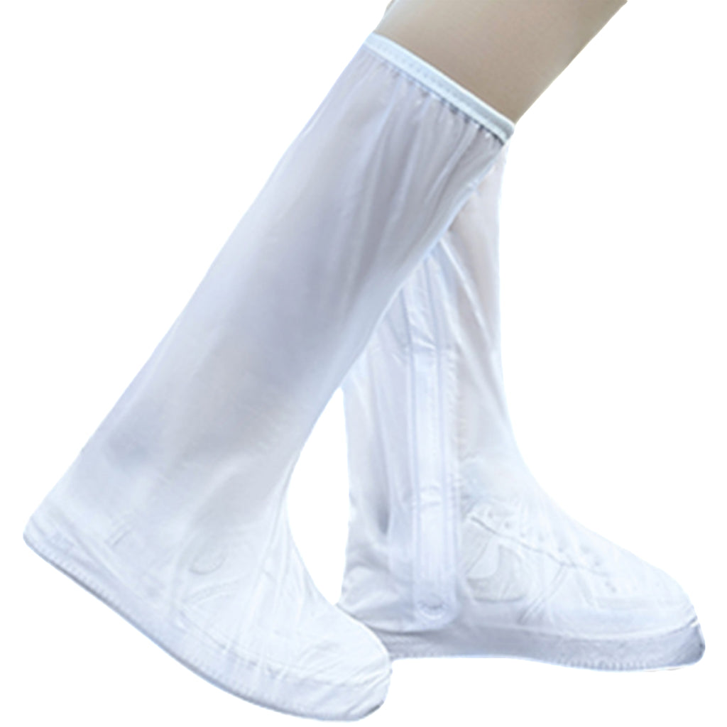 Waterproof PVC Tall Boot Covers Slip Resistant Rain