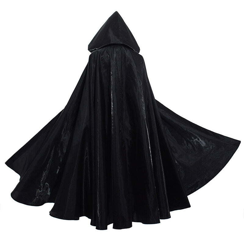 Halloween Cloak Wizard Robe Death Character Performance Costume