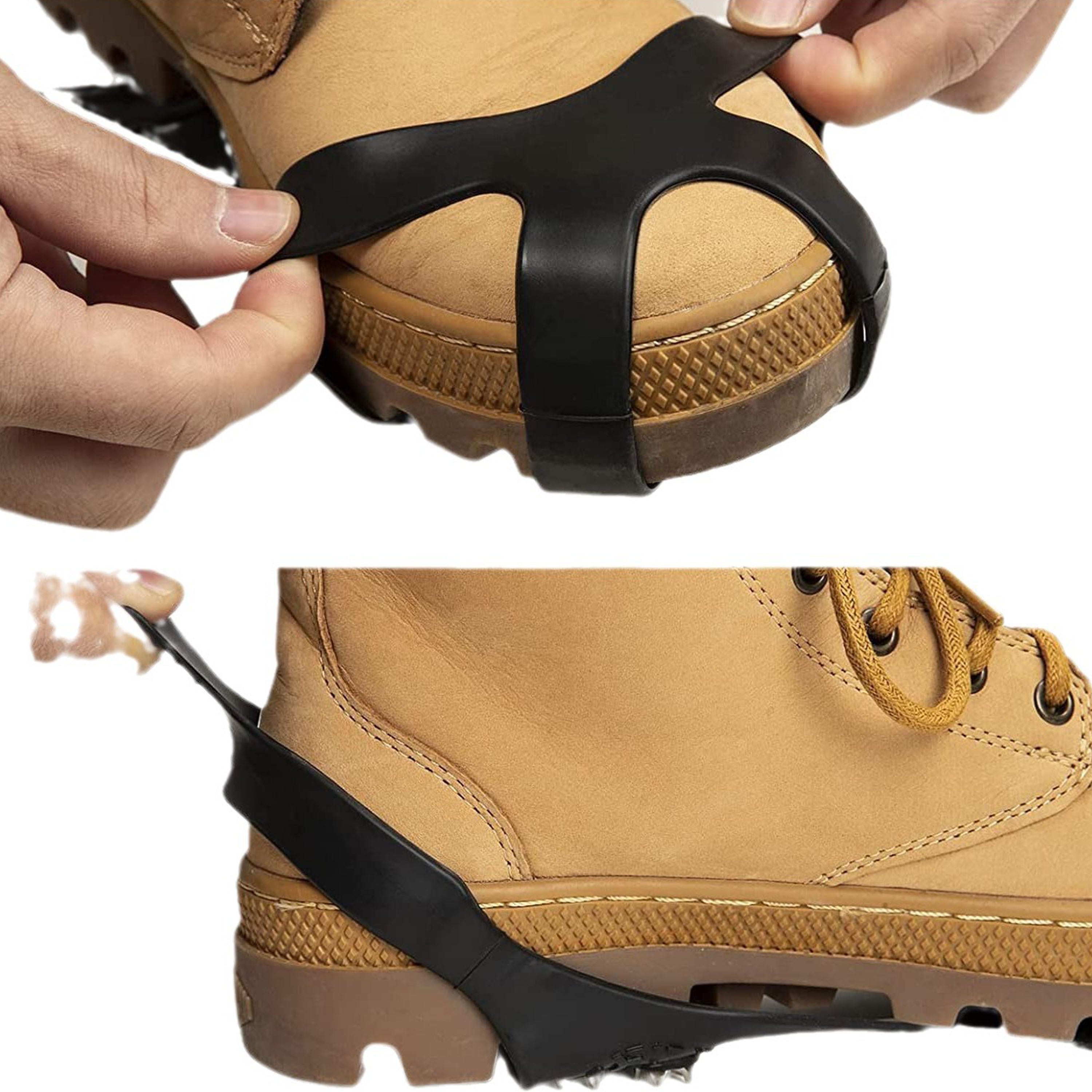 Ten Teeth Steel Spike Snow Slip Resistant Shoe Covers