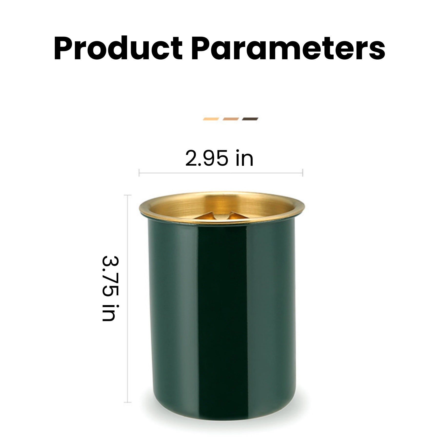 Stainless Steel Ashtray With Lid - Anti-Ash Flying Design