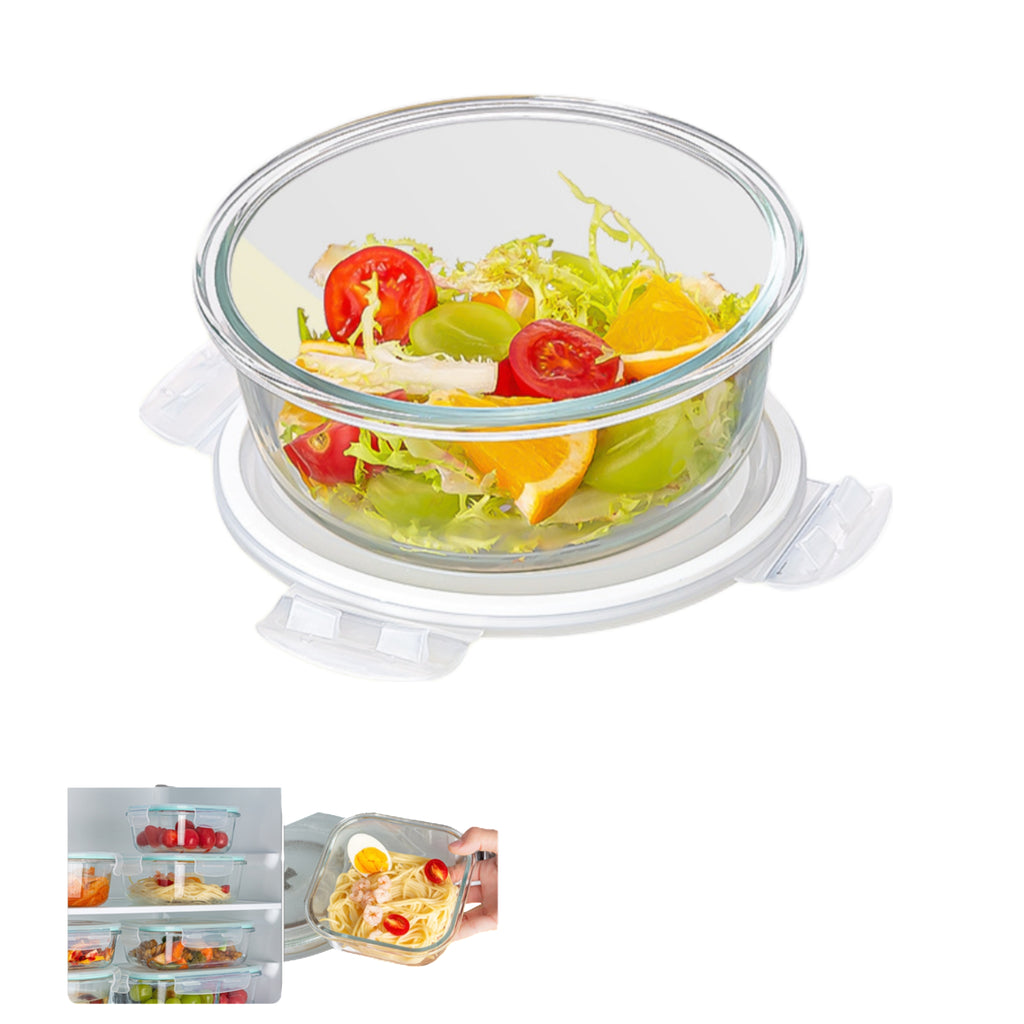 Microwave-Safe Meal Containers with Freshness