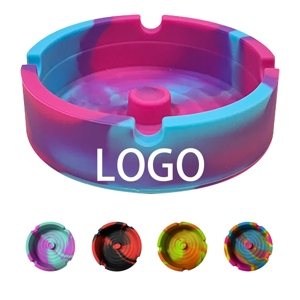 Round Silicone Ashtray