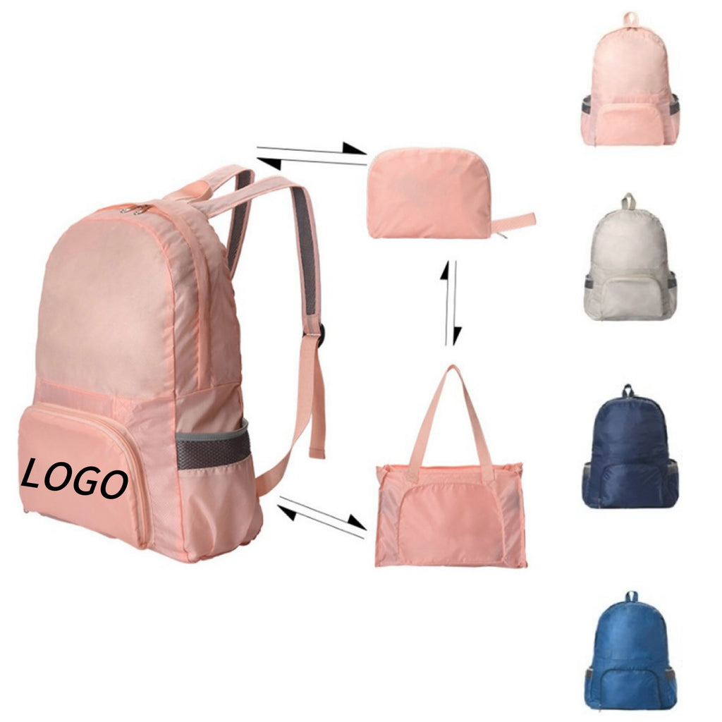 Foldable Dual-Use Backpack with Handle