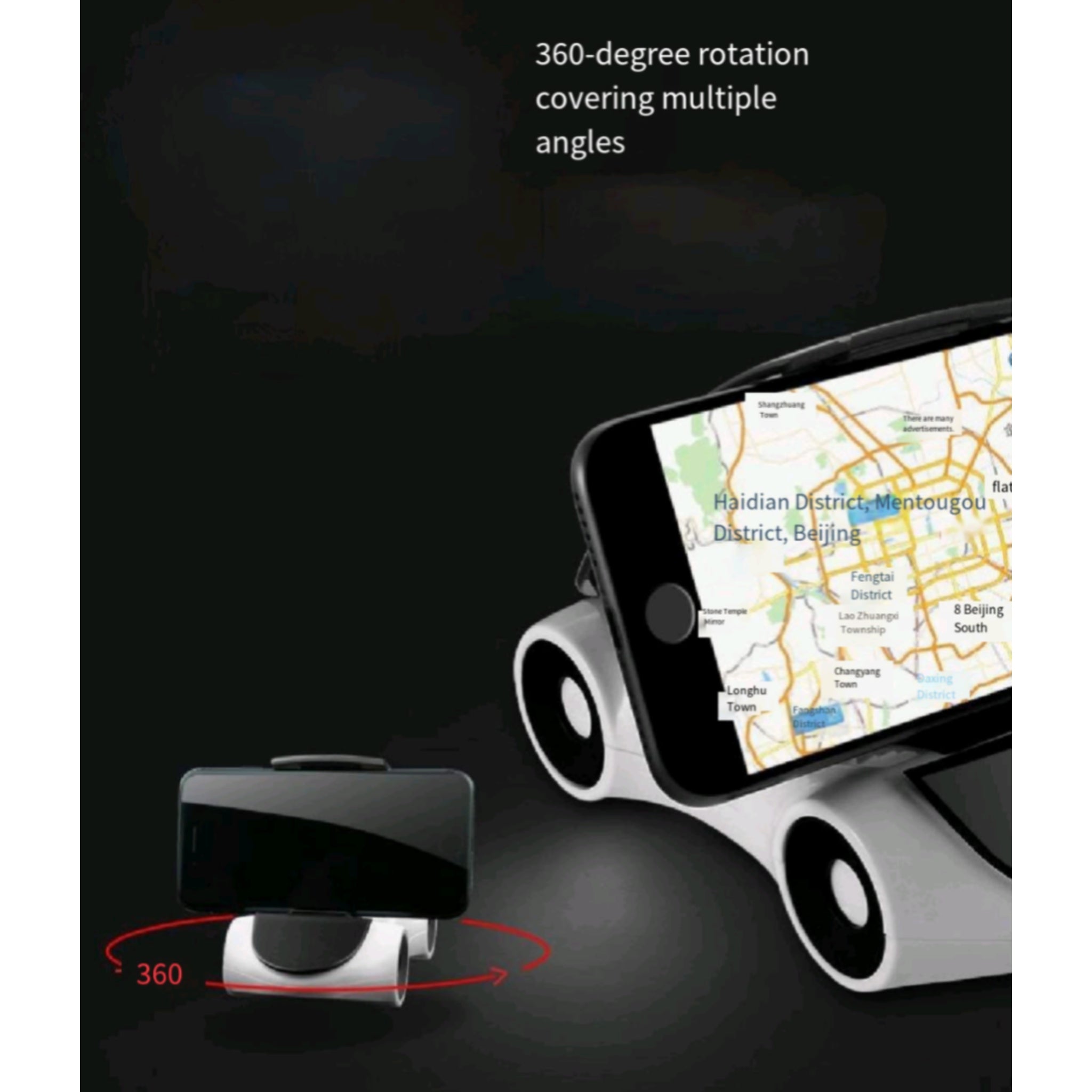 Car Model Phone Holder 360 Swivel Dashboard Mount
