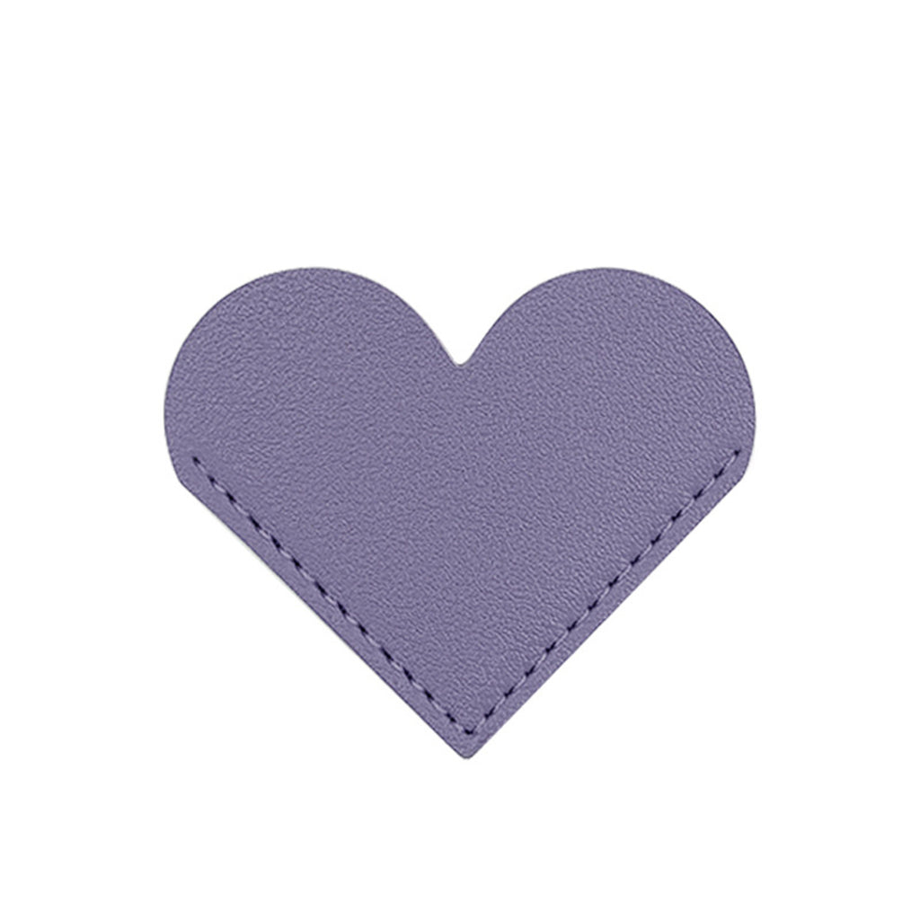 Heart Shaped Leather Bookmark