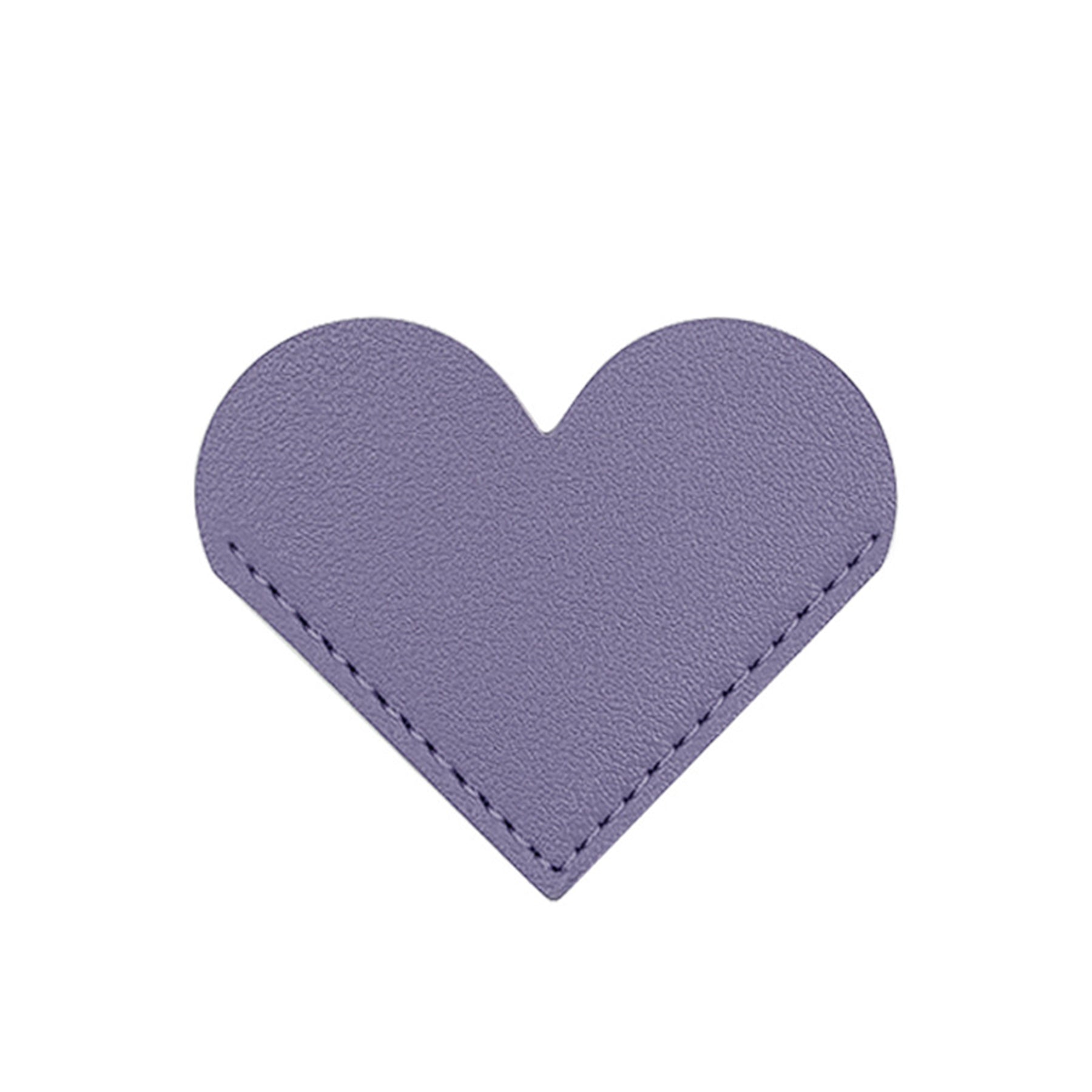 Heart Shaped Leather Bookmark