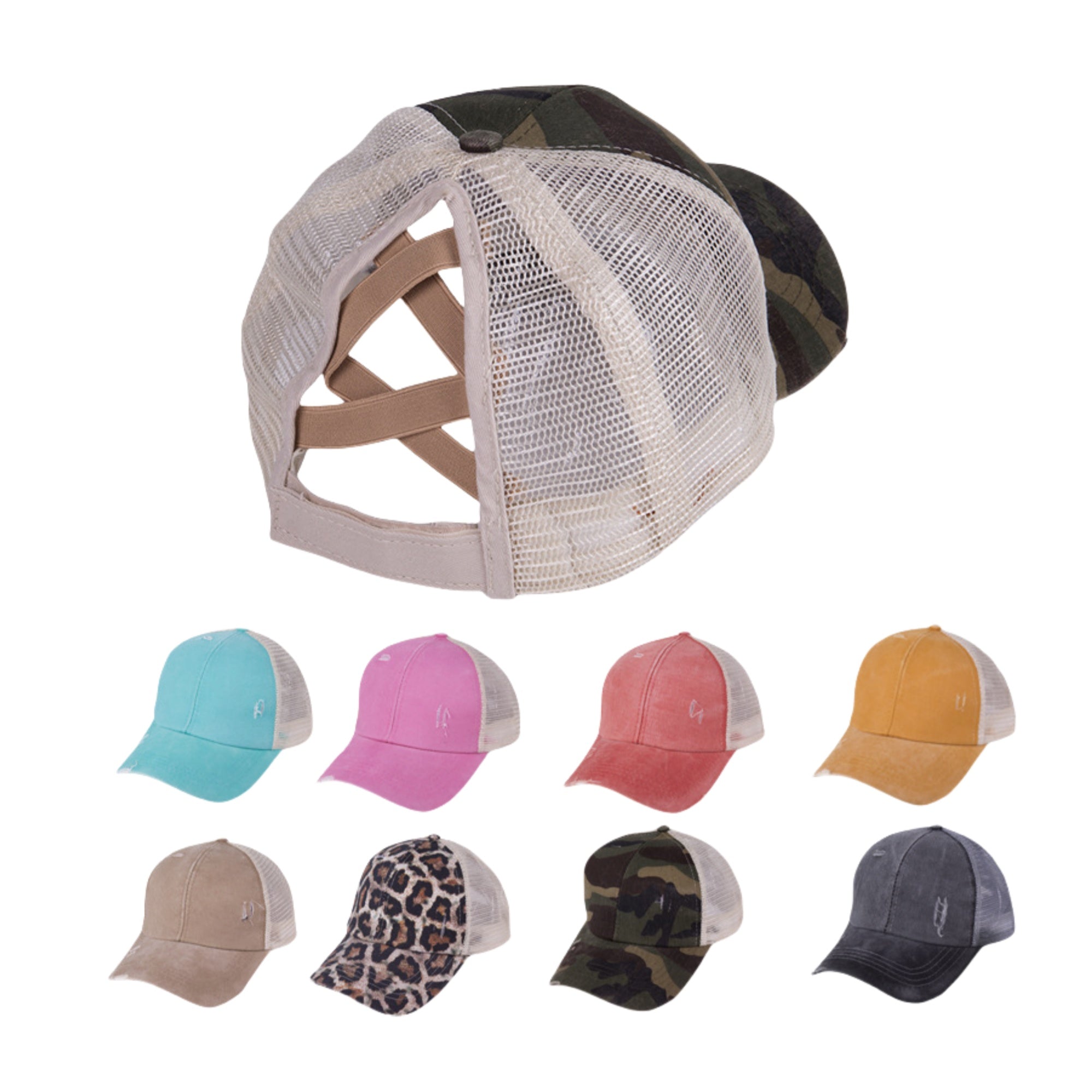 Criss Cross Hat Womens Baseball Cap