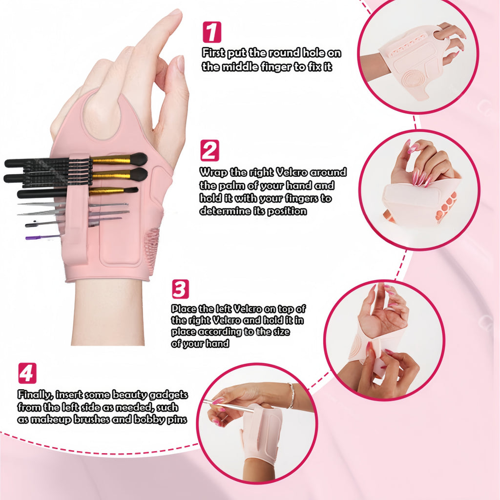 Makeup Palette Storage Wristband