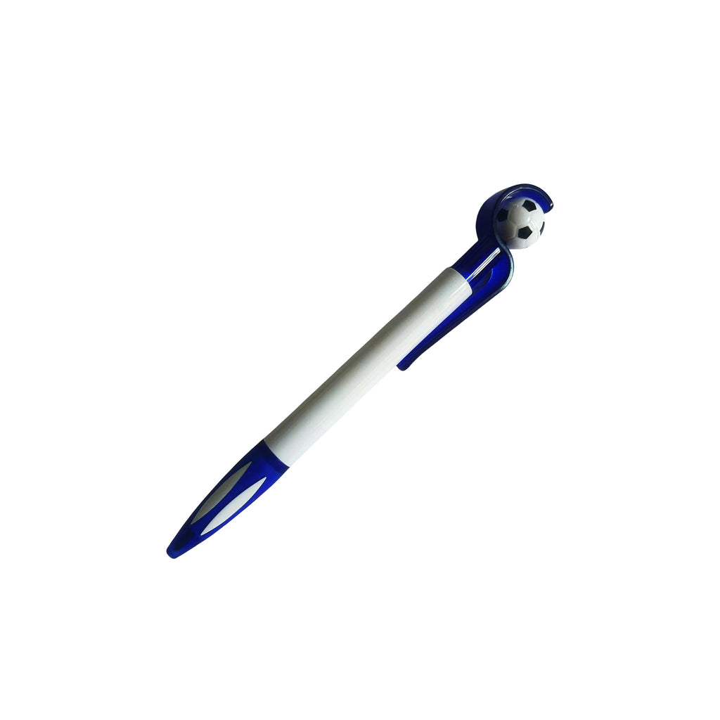 Plastic Spinning Soccer Ball Click Pen