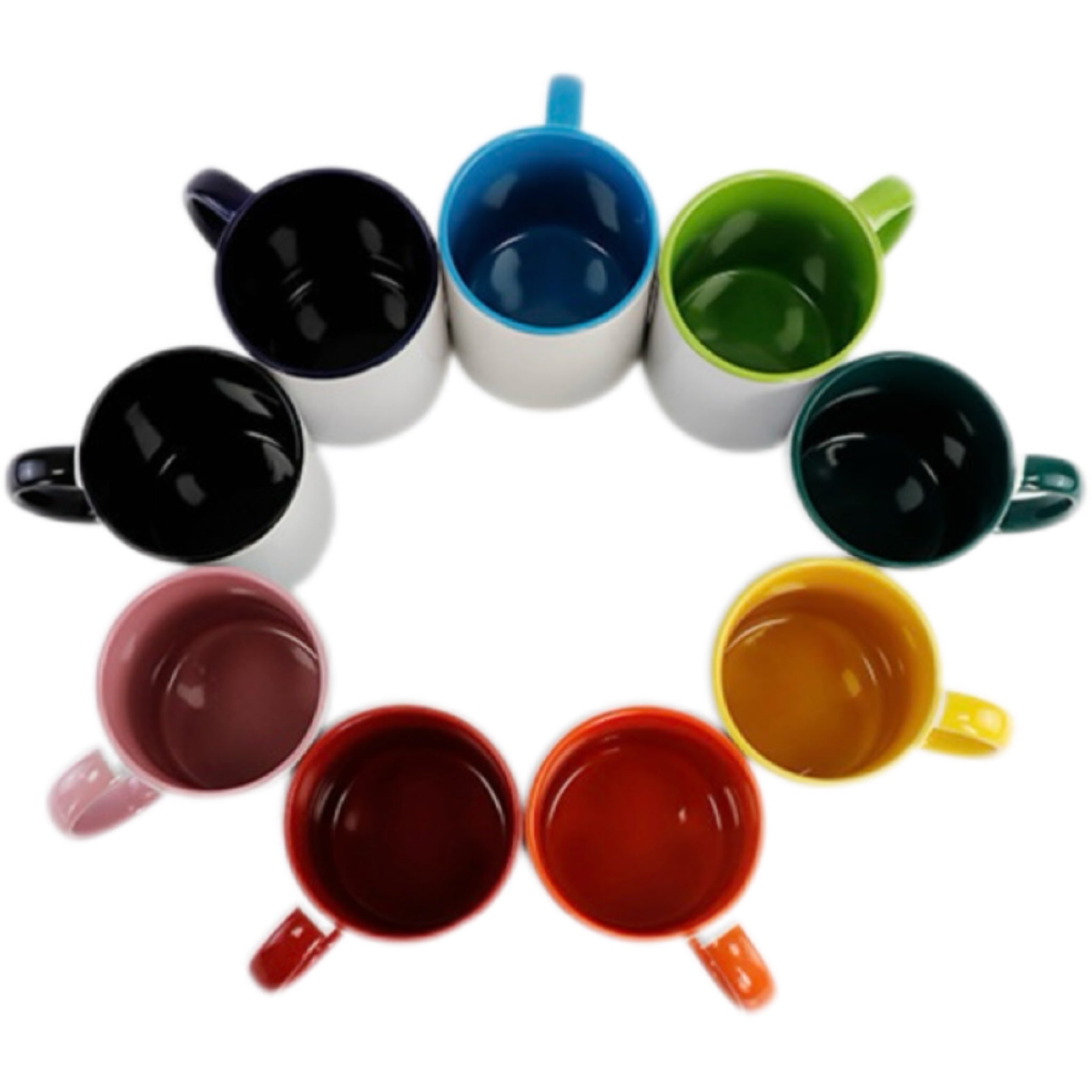 11 Oz Custom Dual-Color Mug