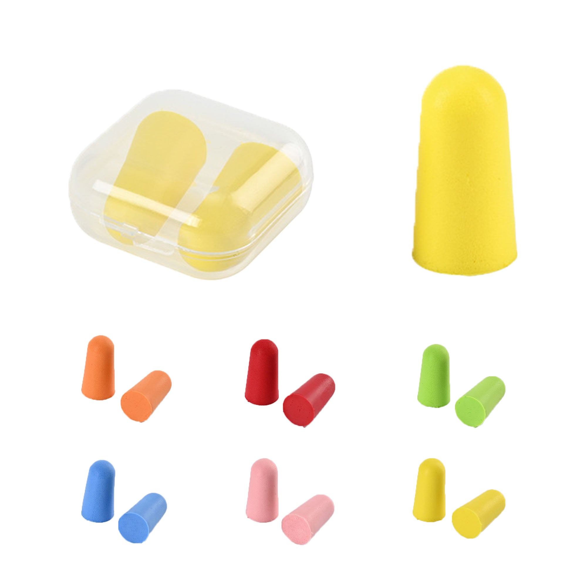 Soft Foam Noise Reduction Earplugs