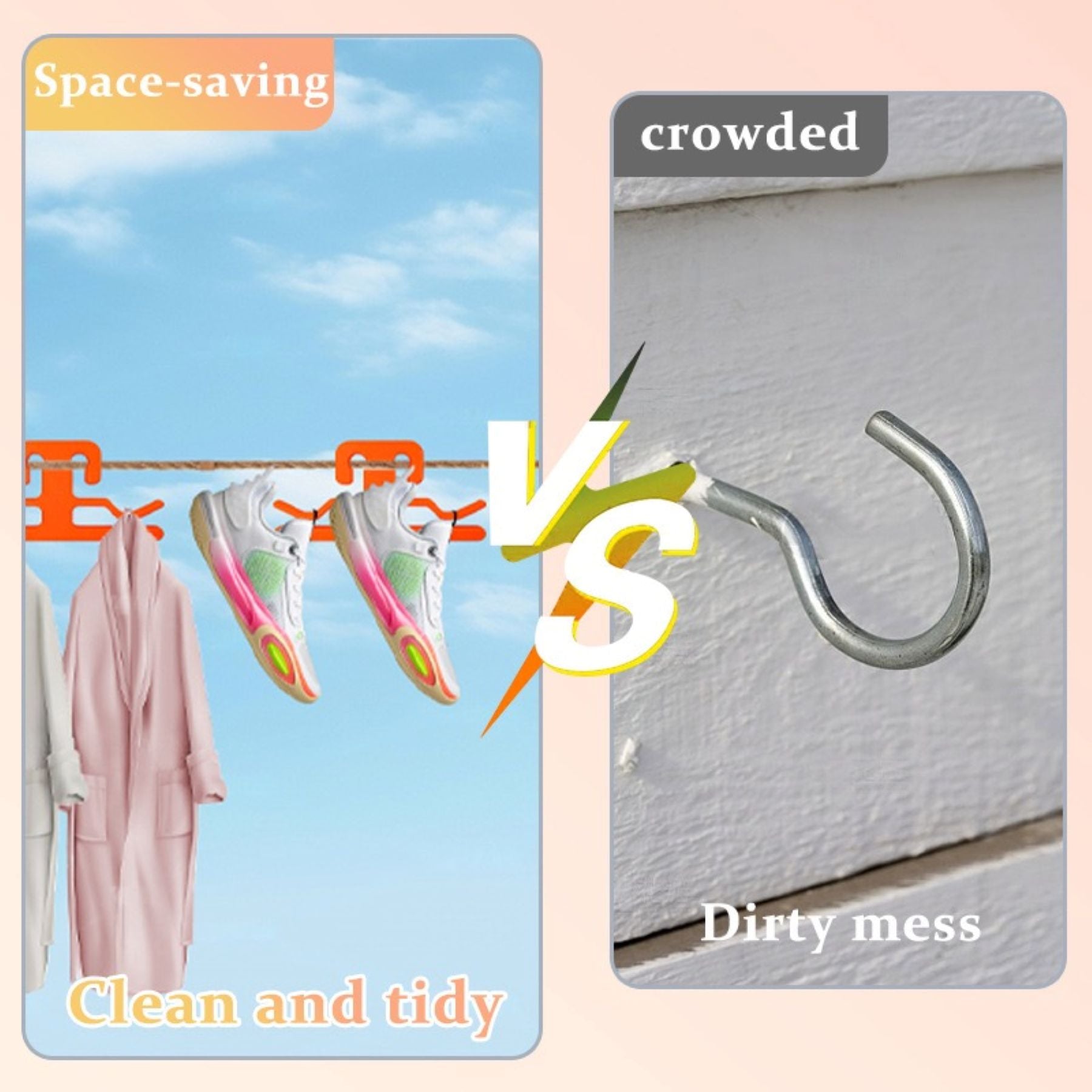 Portable Shoe Drying Hook