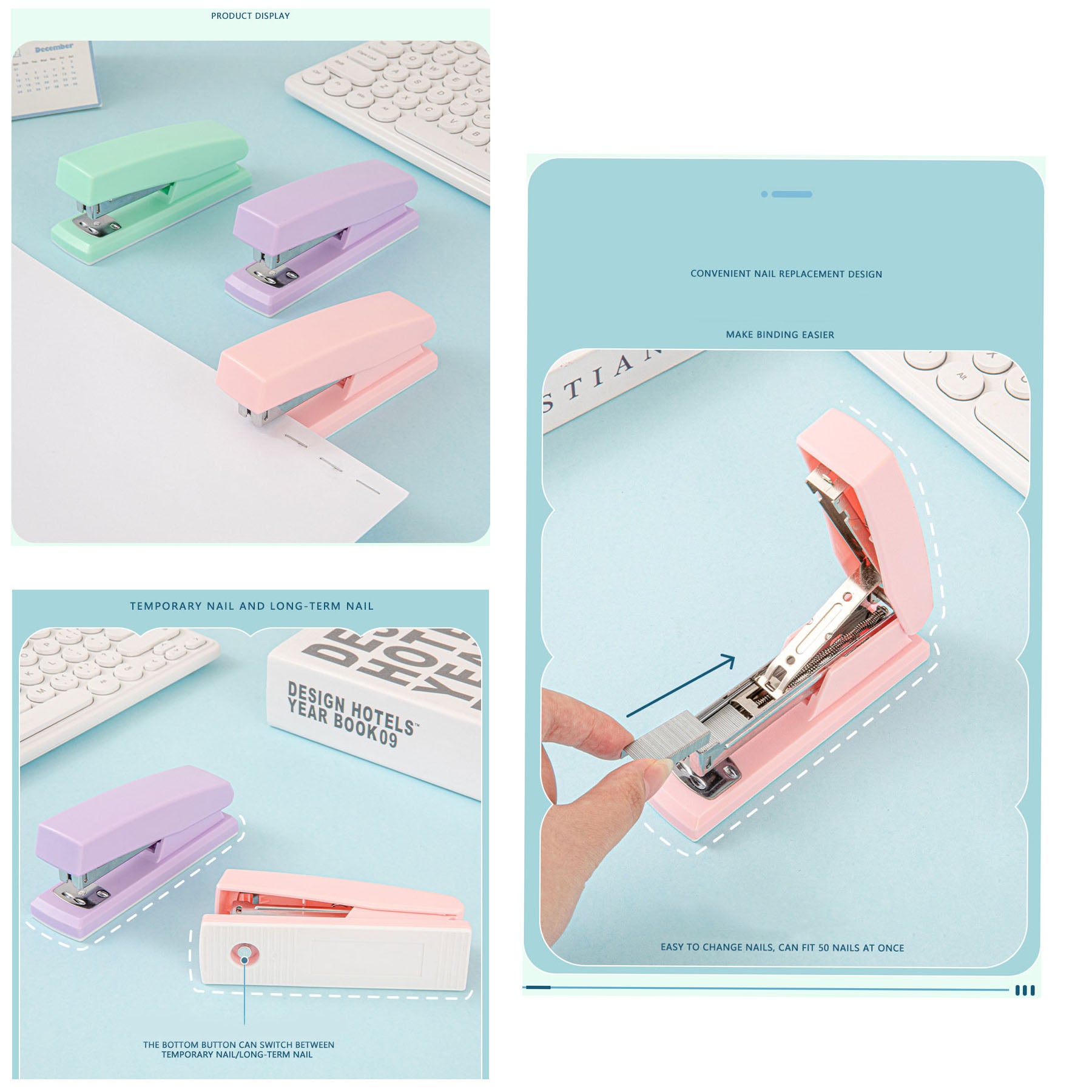 Portable Stapler for Office/School