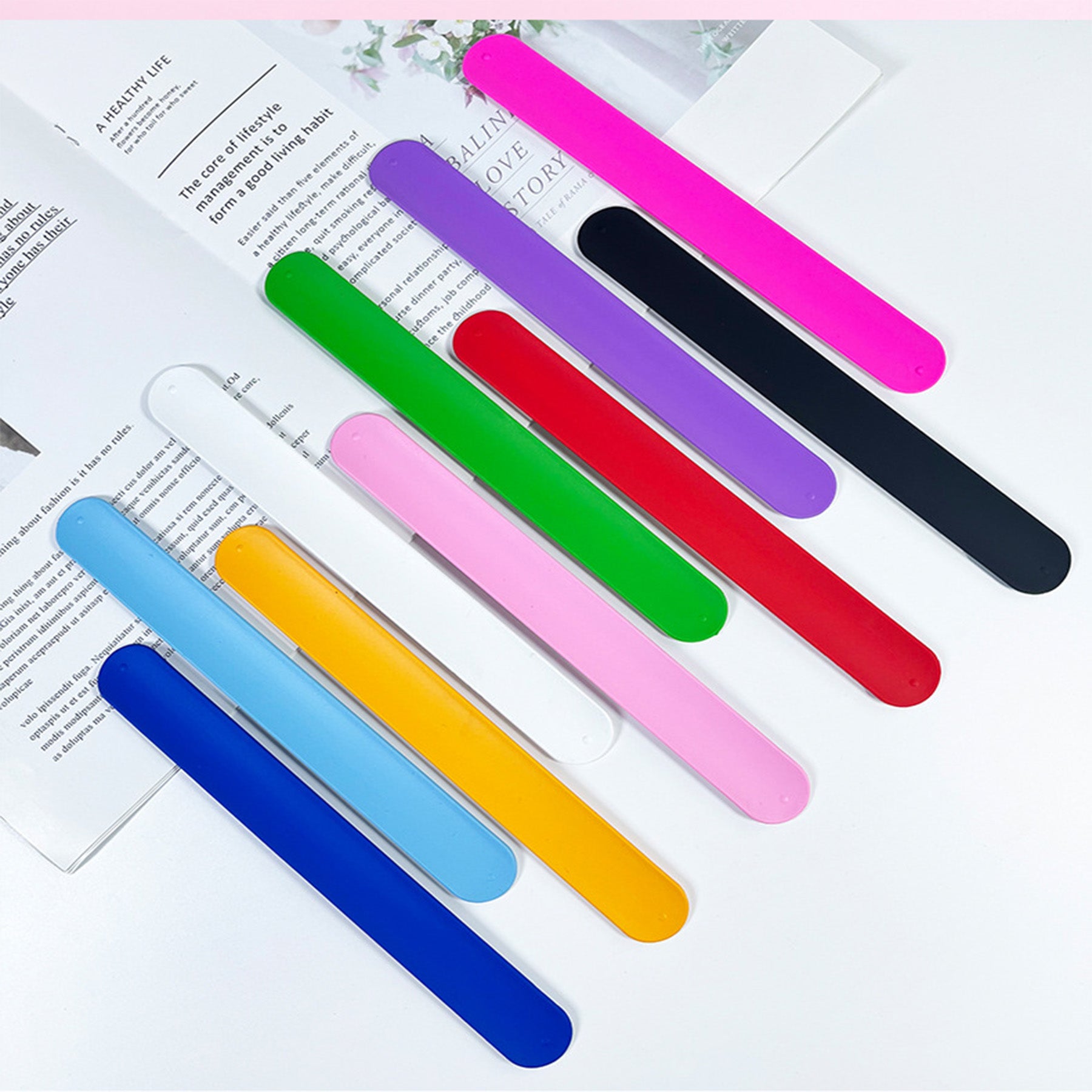 Custom Silicone Slap Bracelets