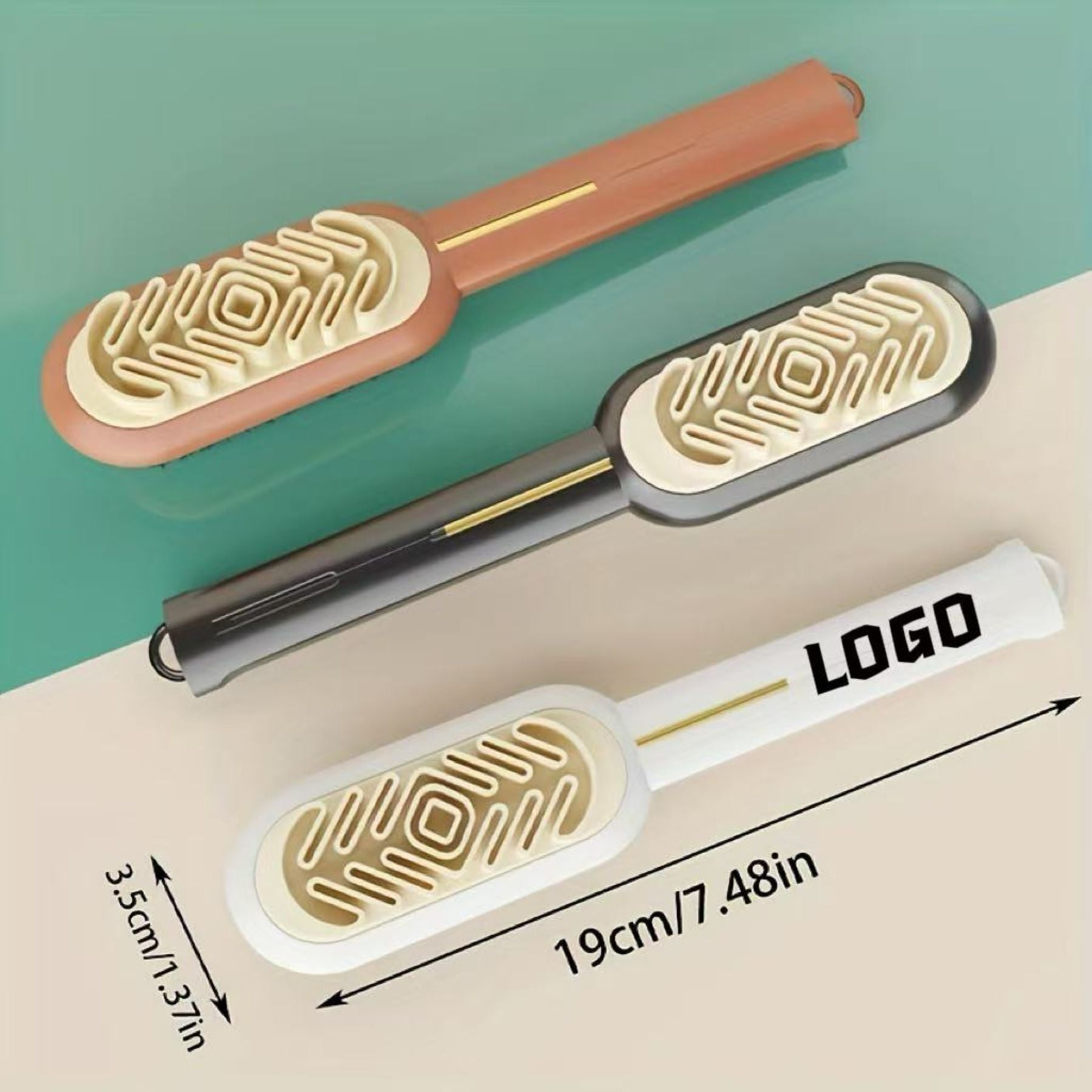 Double-Sided Shoe Brush