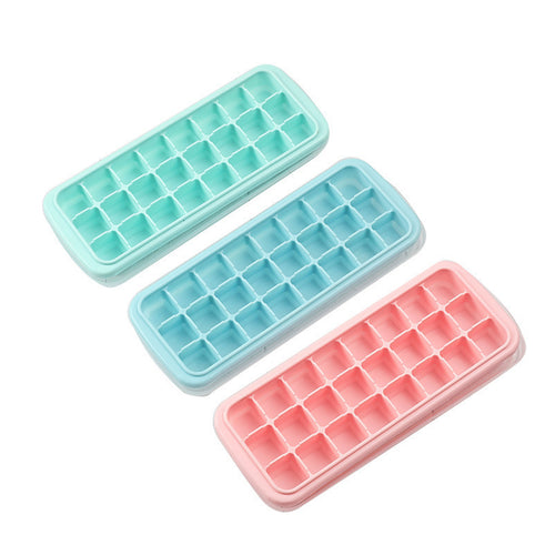 24 Compartments Silicone Ice Maker Rectangular Molds