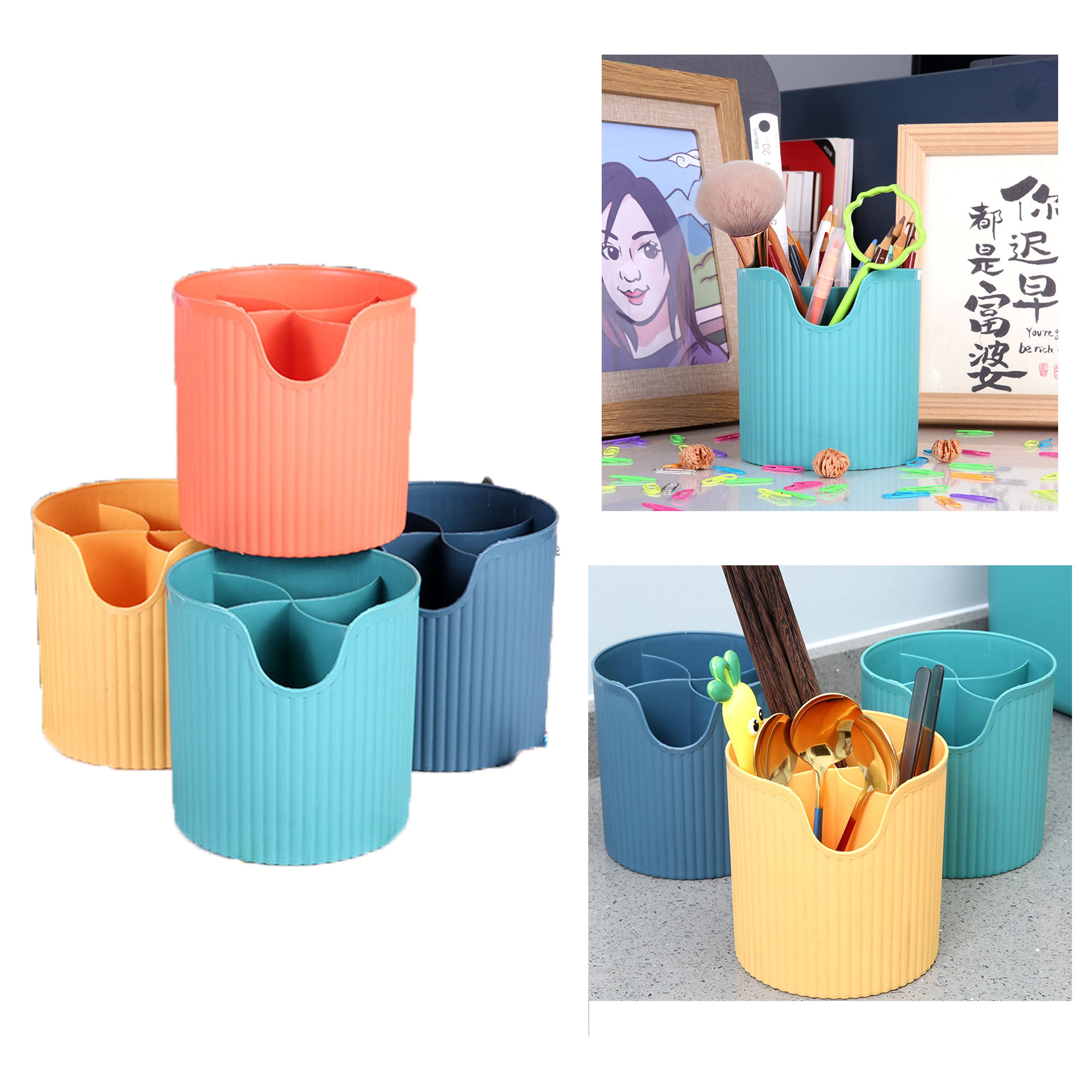 Silicone Pen And Pencil Holder