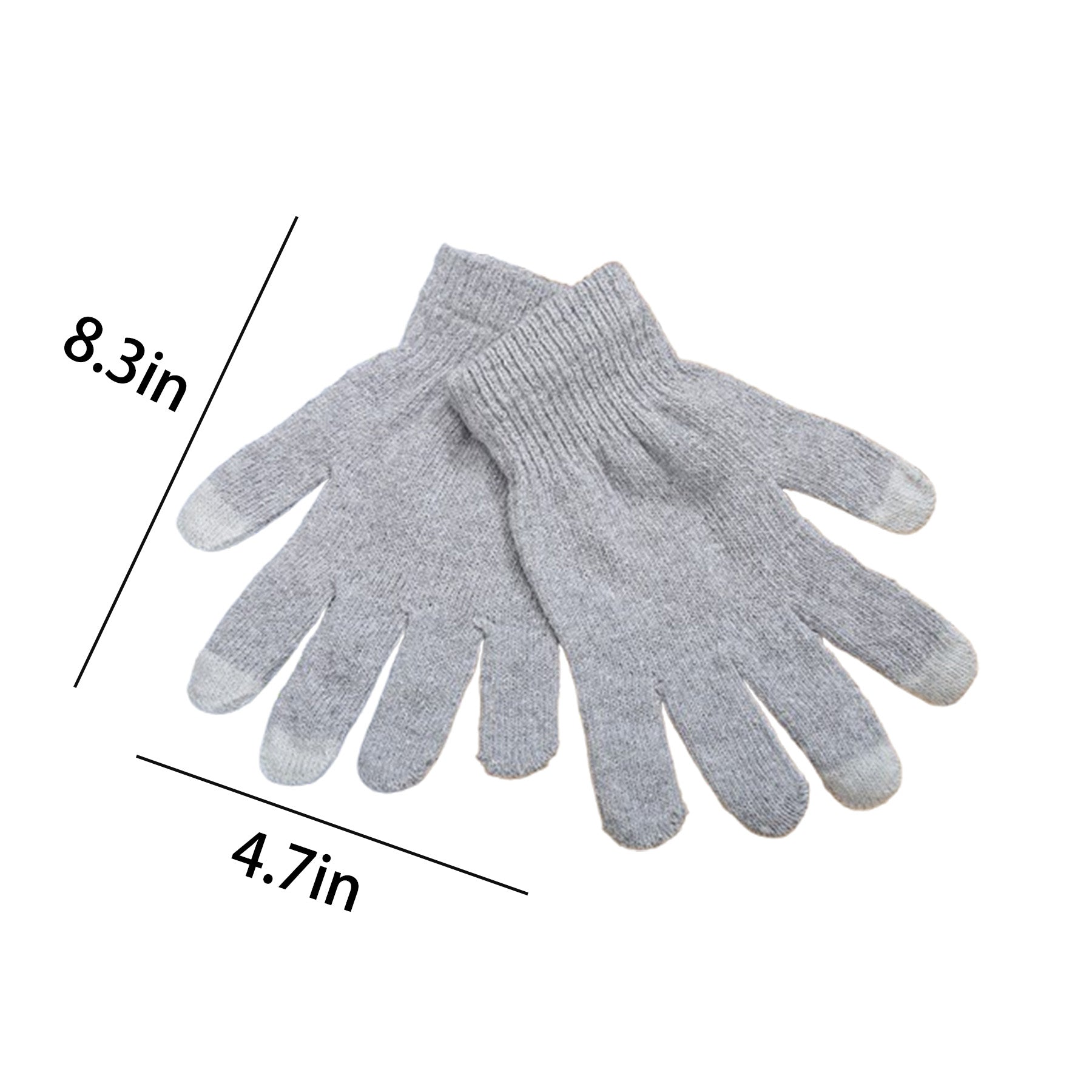 Warm Knitted Touchscreen Gloves