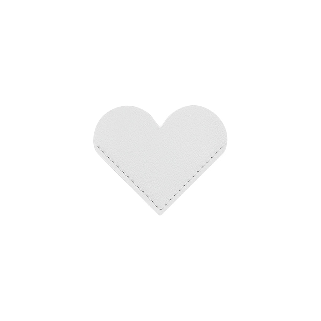 Leather Heart-Shaped Bookmark-Elegant Page Marker