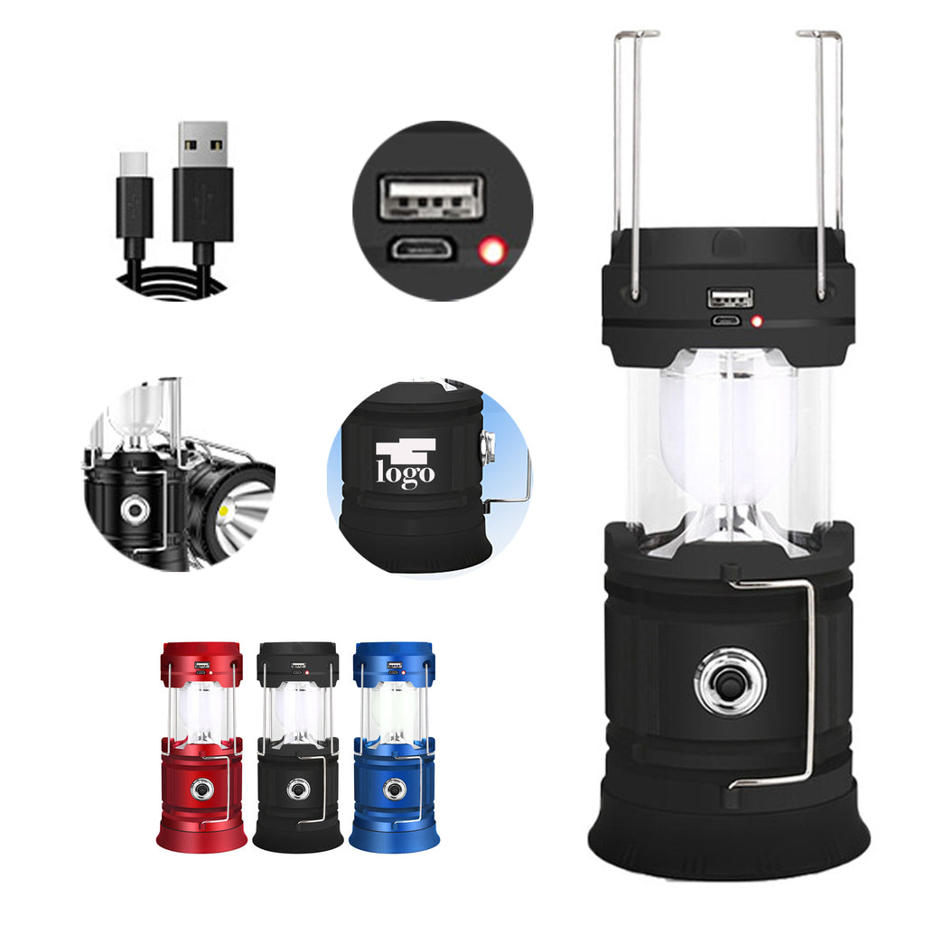 USB Charging Multifunctional Tent Camping Light