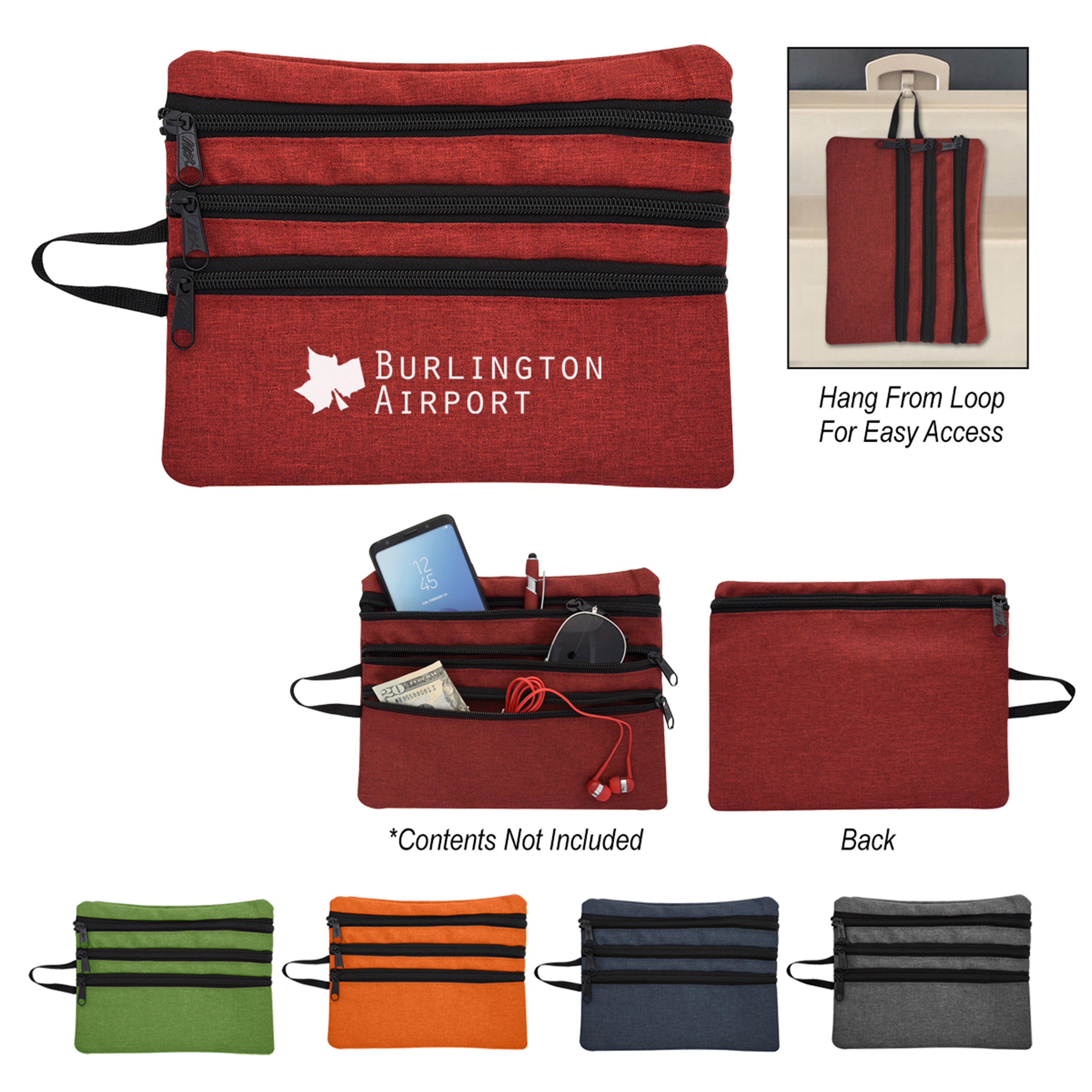 Pu Leather Waterproof Portable Data Package