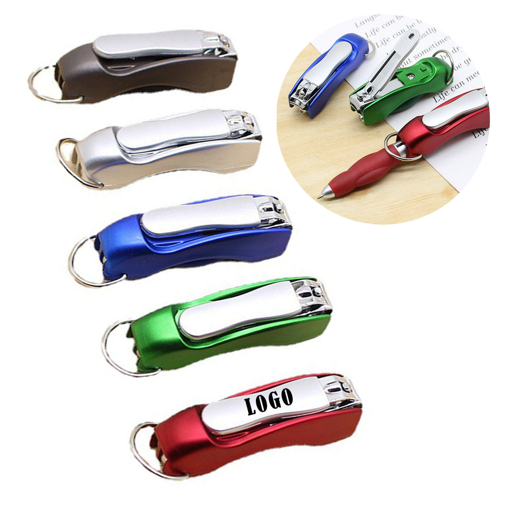 Nail Clippers With Ballpoint Pen