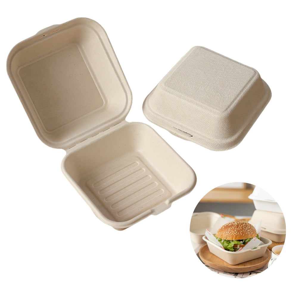 Disposable Biodegradable Take Out Lunch Box