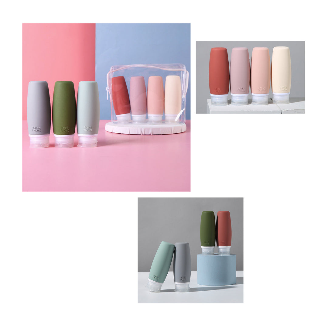 Silicone Travel Liquid Dispenser Bottle
