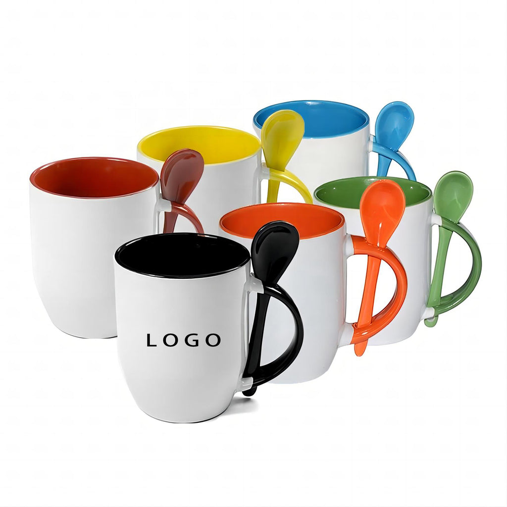 Custom Mug With Spoon