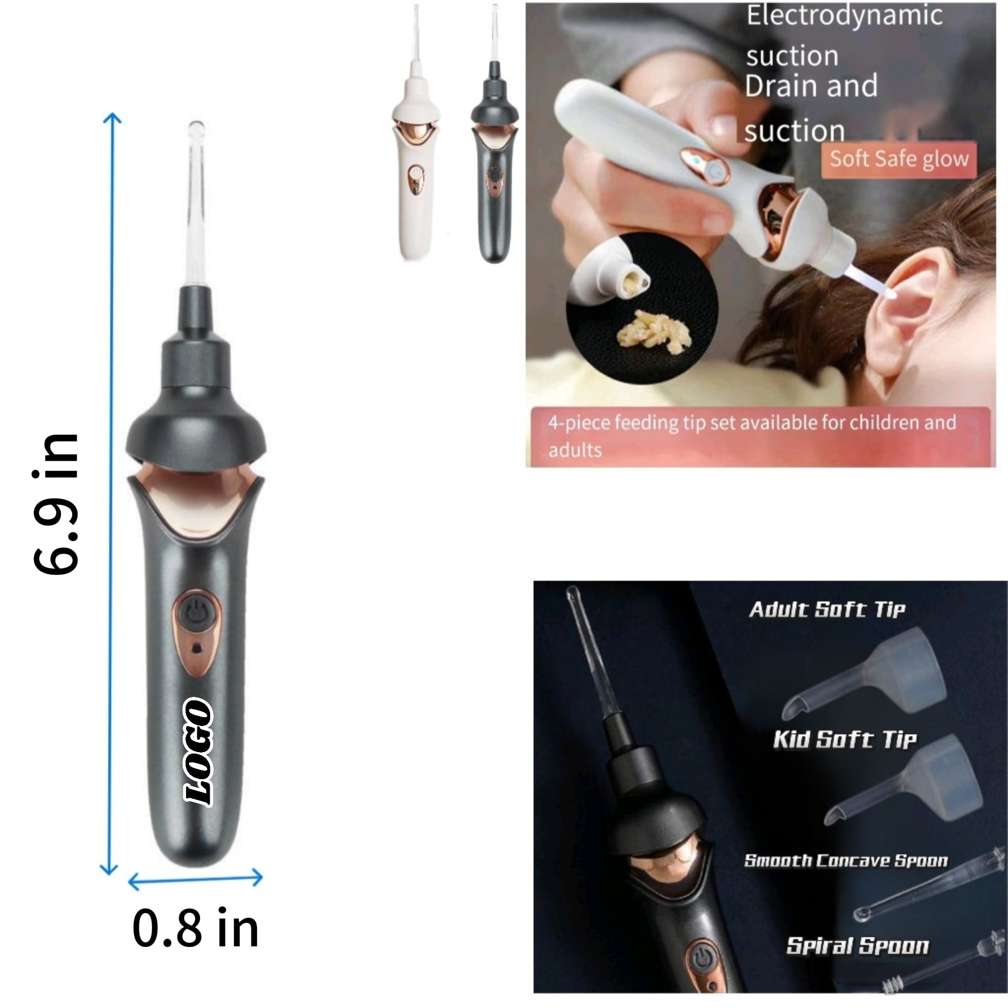 Portable Automatic Electric Vacuum Ear Wax