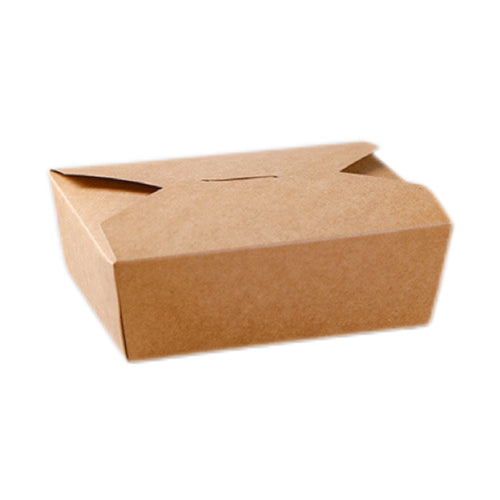 34oz Kraft Paper Takeout Box