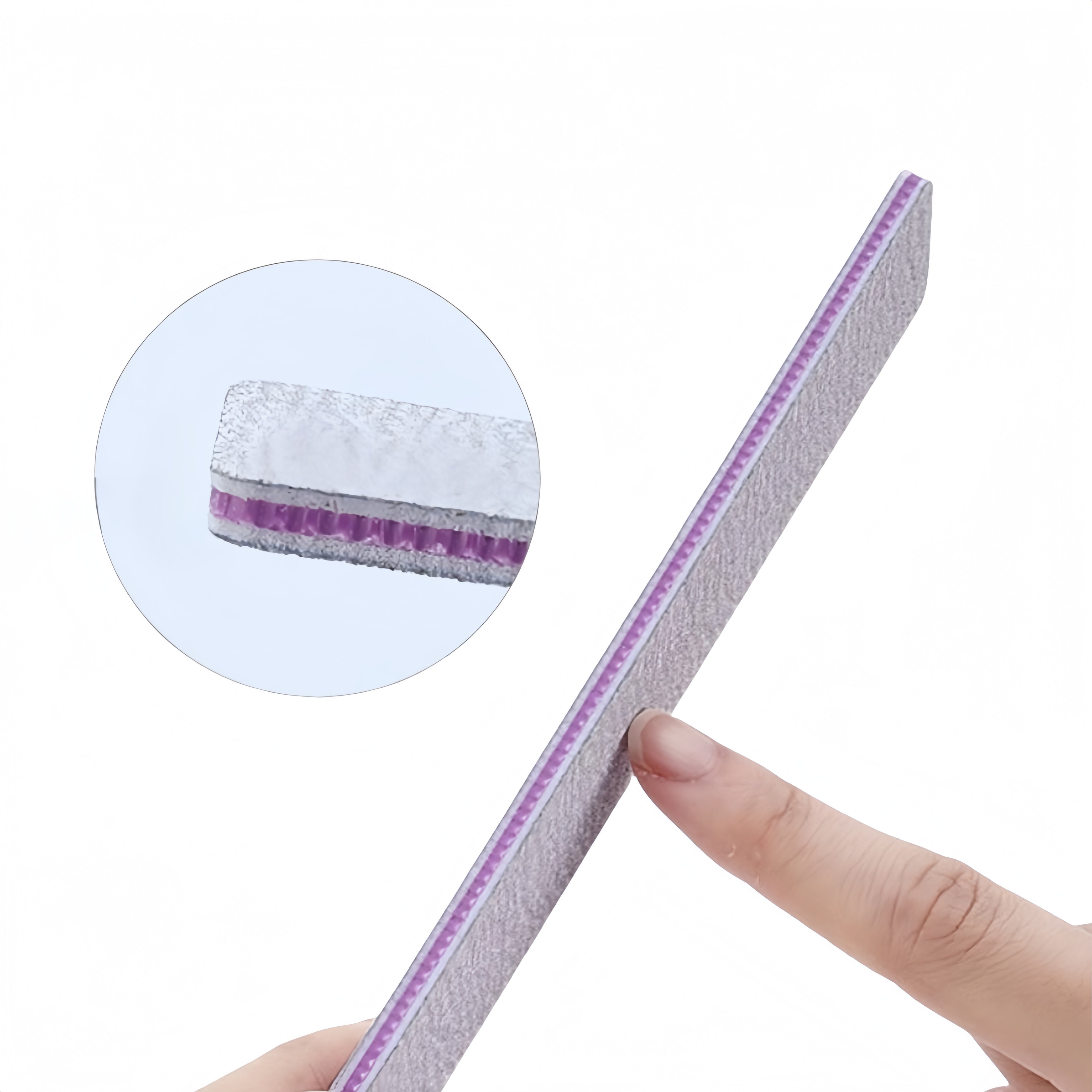 Nail Art Sanding Strips In Various Shapes