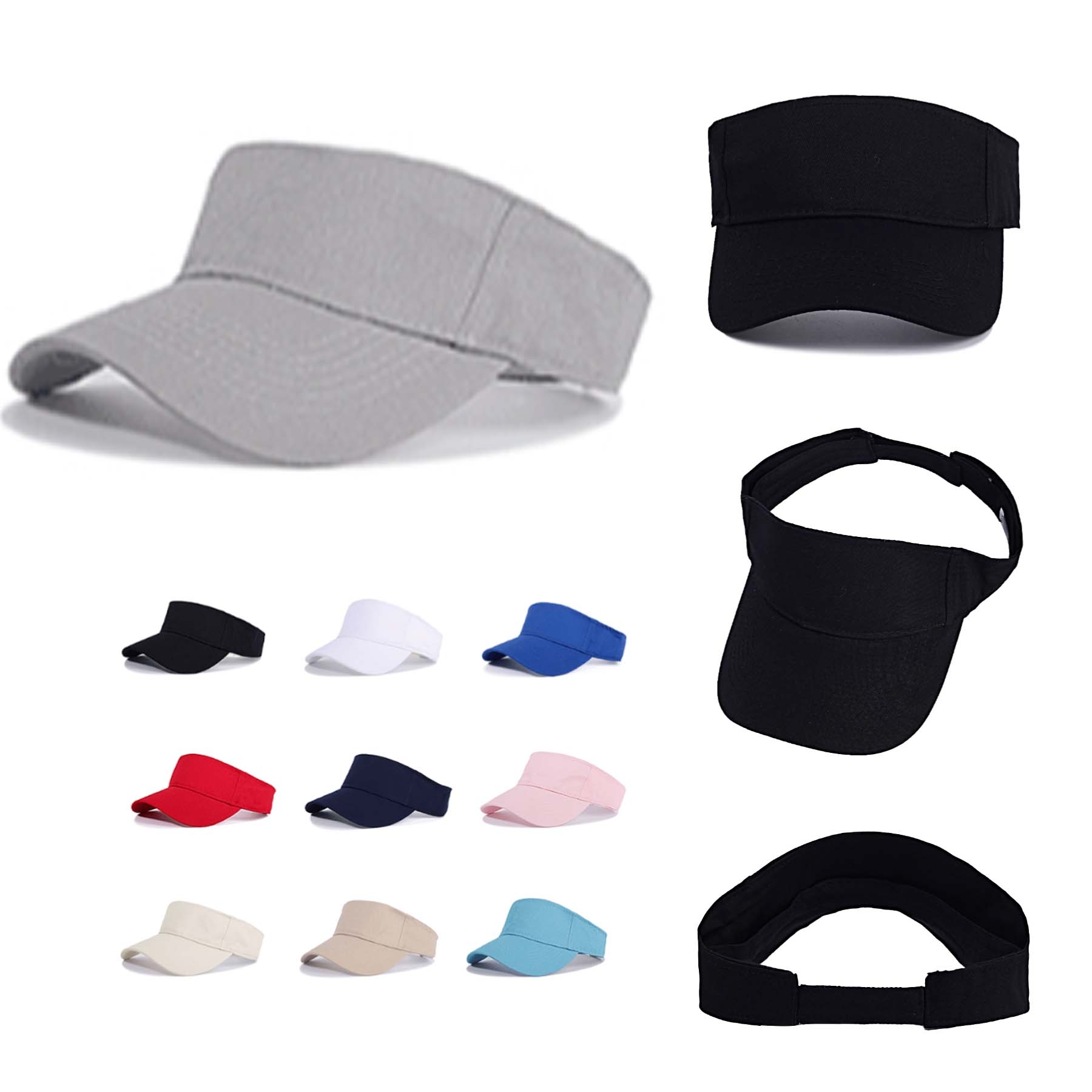 Cotton Sun Protection Empty Top Golf Cap