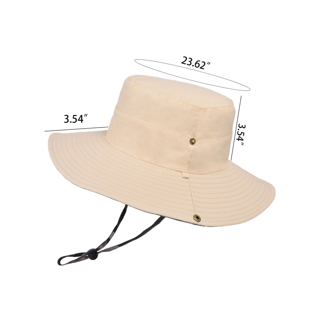 Outdoor Foldable Reversible Sun Protection Fisherman Hat
