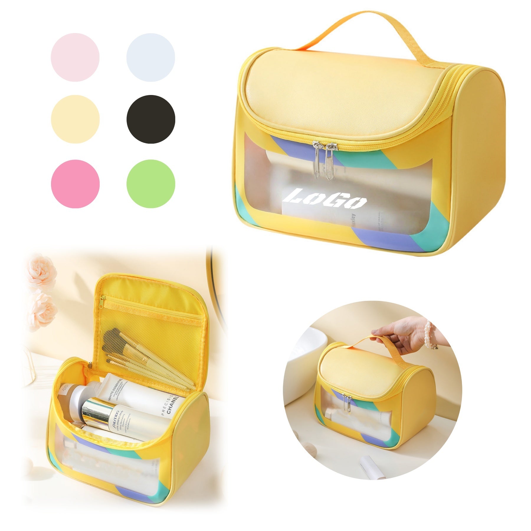 Large Capacity Waterproof Cosmetic Bag