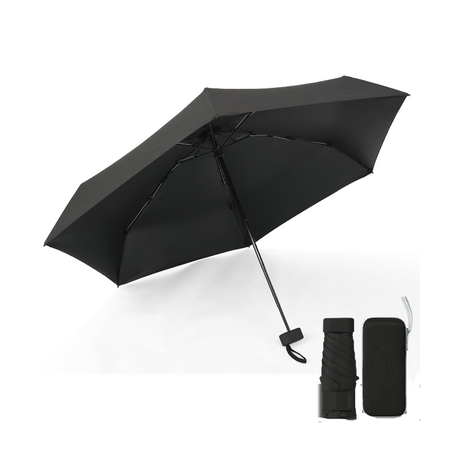 Sunscreen And UV Resistant Folding Compact Portable Sunshade Umbrella
